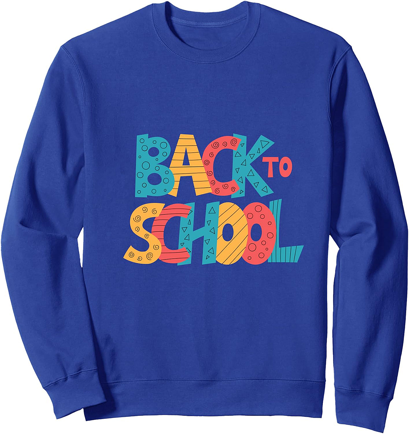 Back to School Sweatshirt | Colorful First Day Gift