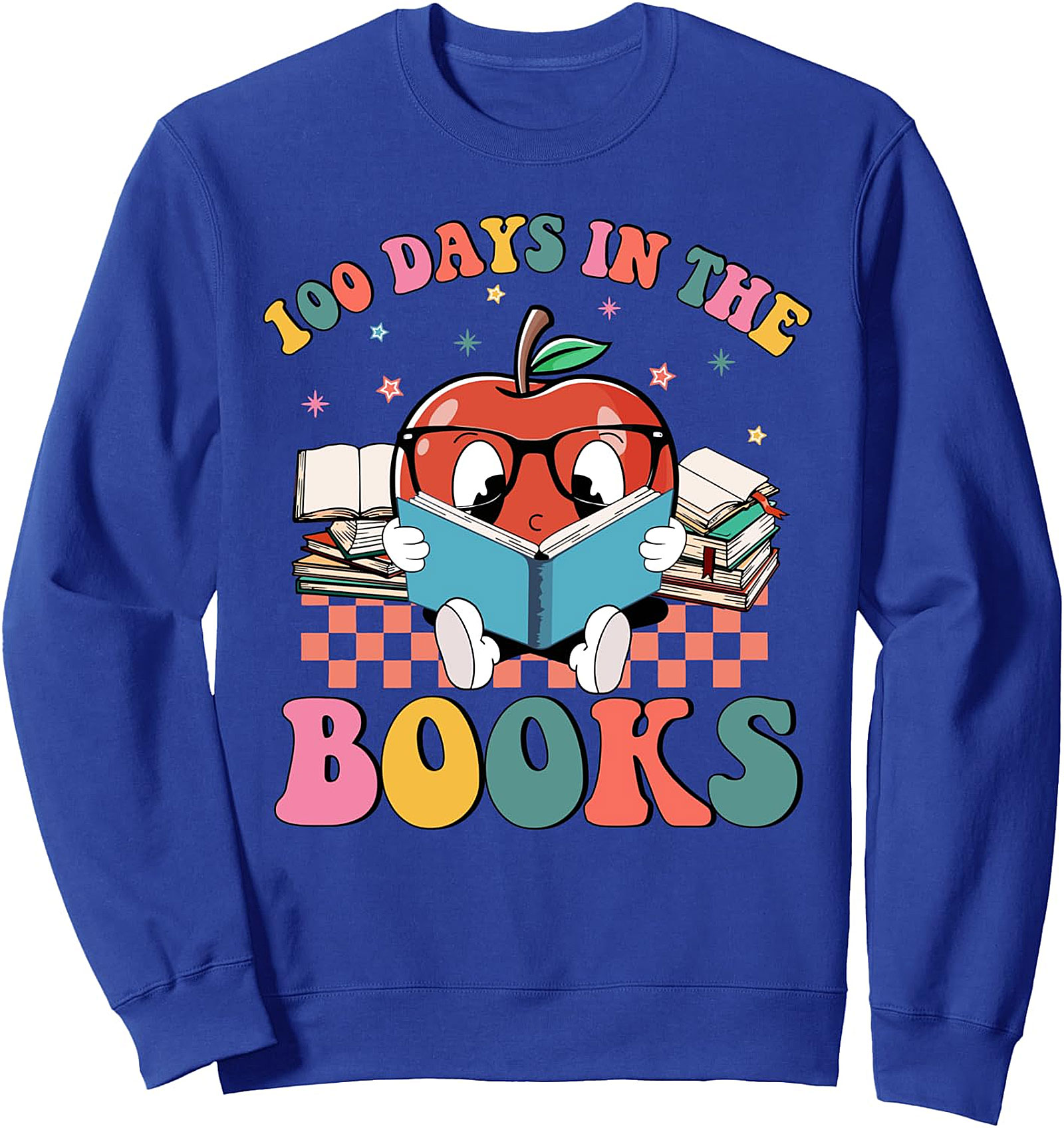  100 Days in the Books Teacher Sweatshirt | 100th Day School