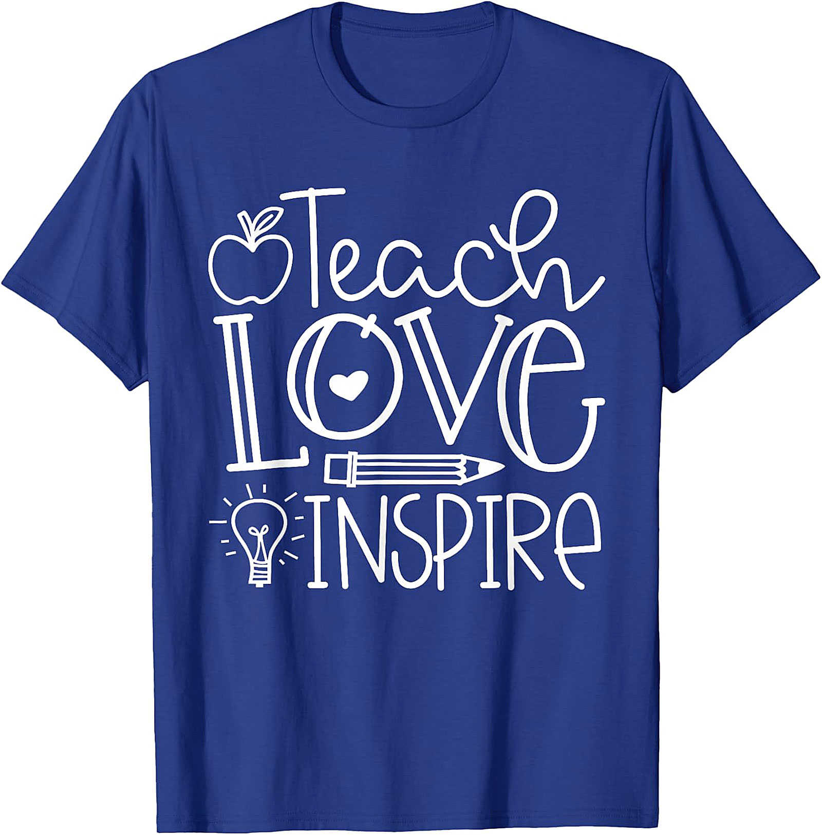 Teach Love Inspire T-Shirt | Back To School Teacher Gift