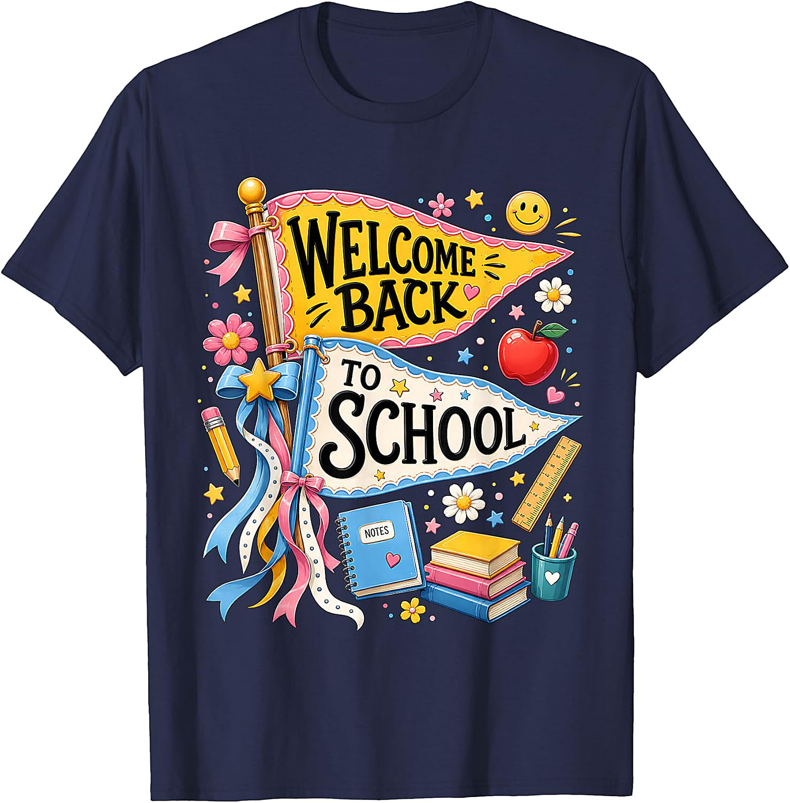 Back to School Teacher T-Shirt | First Day Graphic Tee