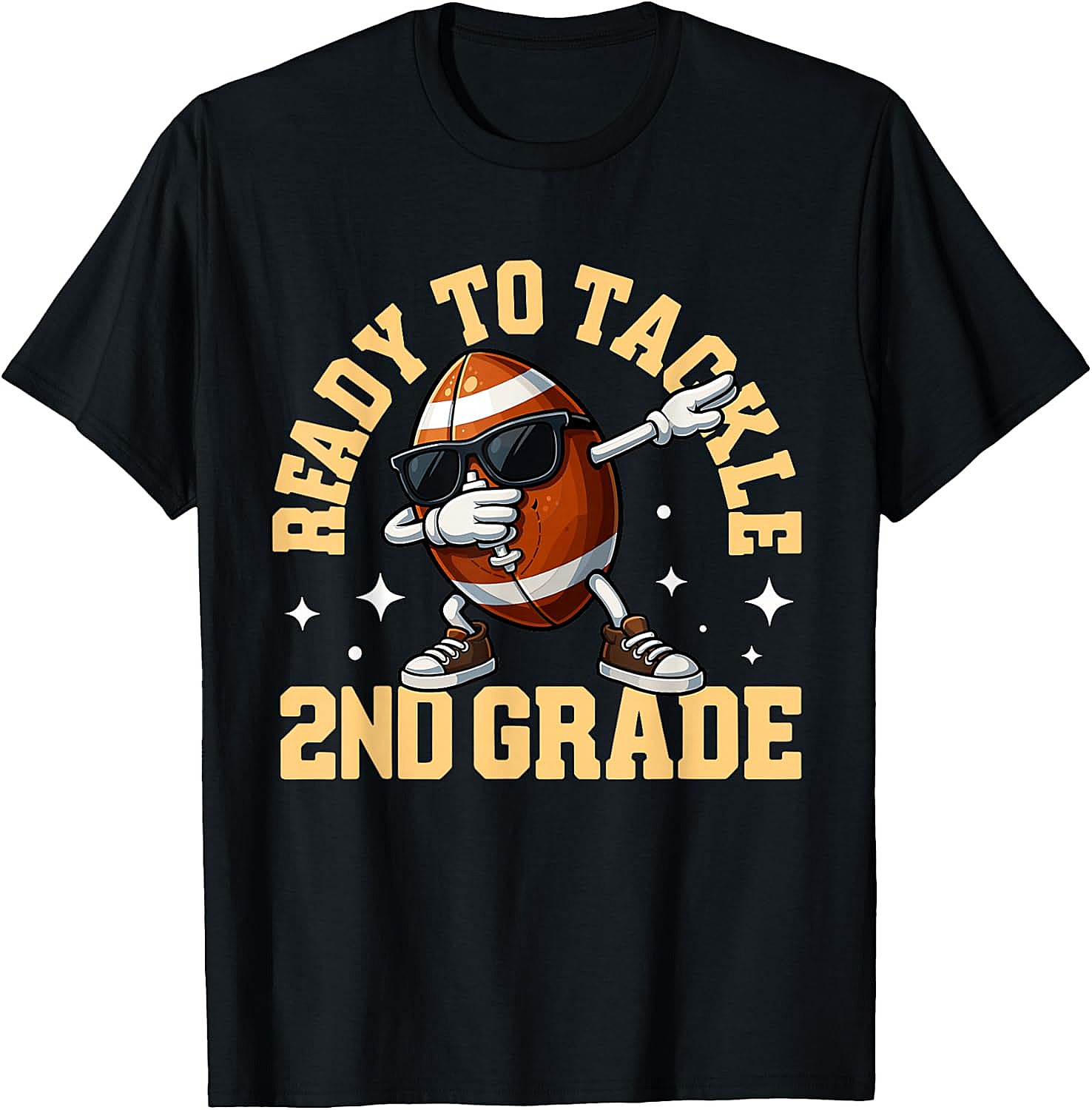 Ready to Tackle 2nd Grade Football Boys T-Shirt