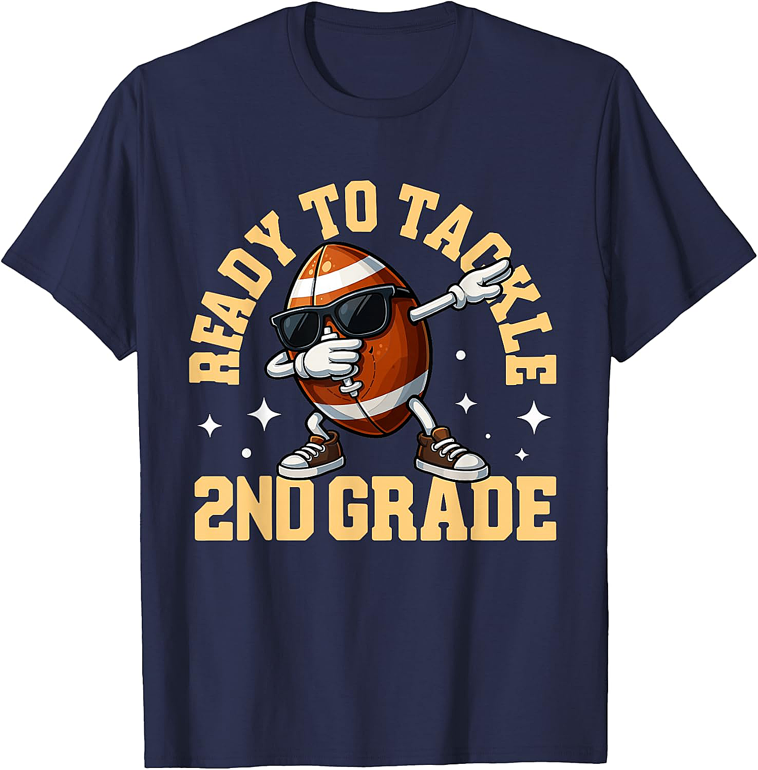  Ready to Tackle 2nd Grade Football Boys T-Shirt