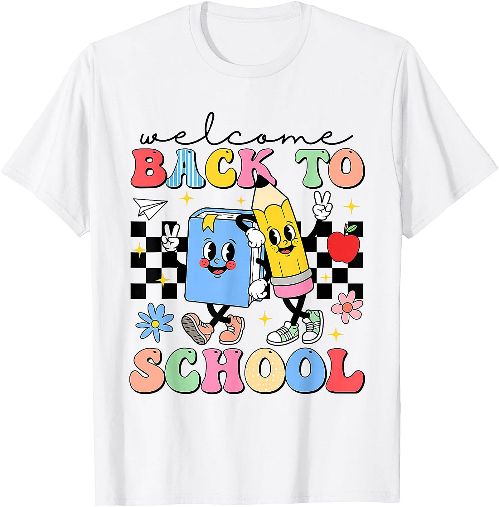 Welcome Back to School T-Shirt | Retro Teacher & Student Tee