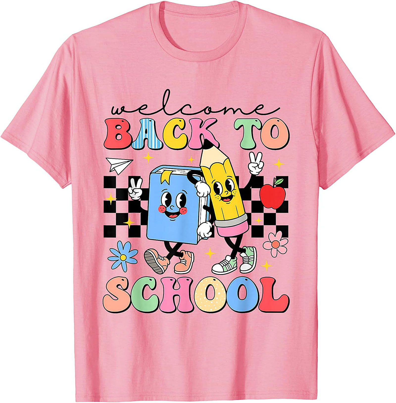 Welcome Back to School T-Shirt | Retro Teacher & Student Tee