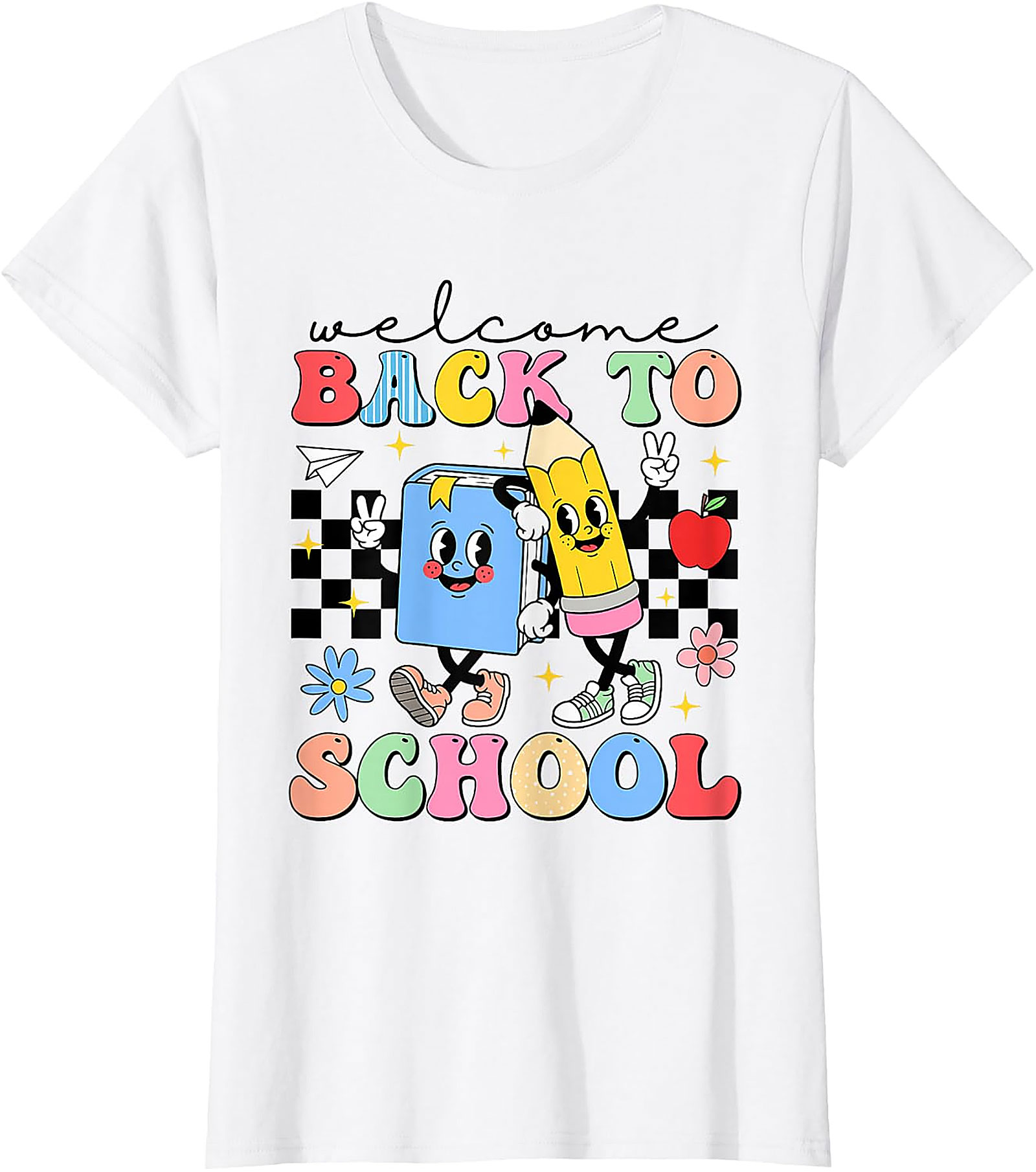 Welcome Back to School T-Shirt | Retro Teacher & Student Tee