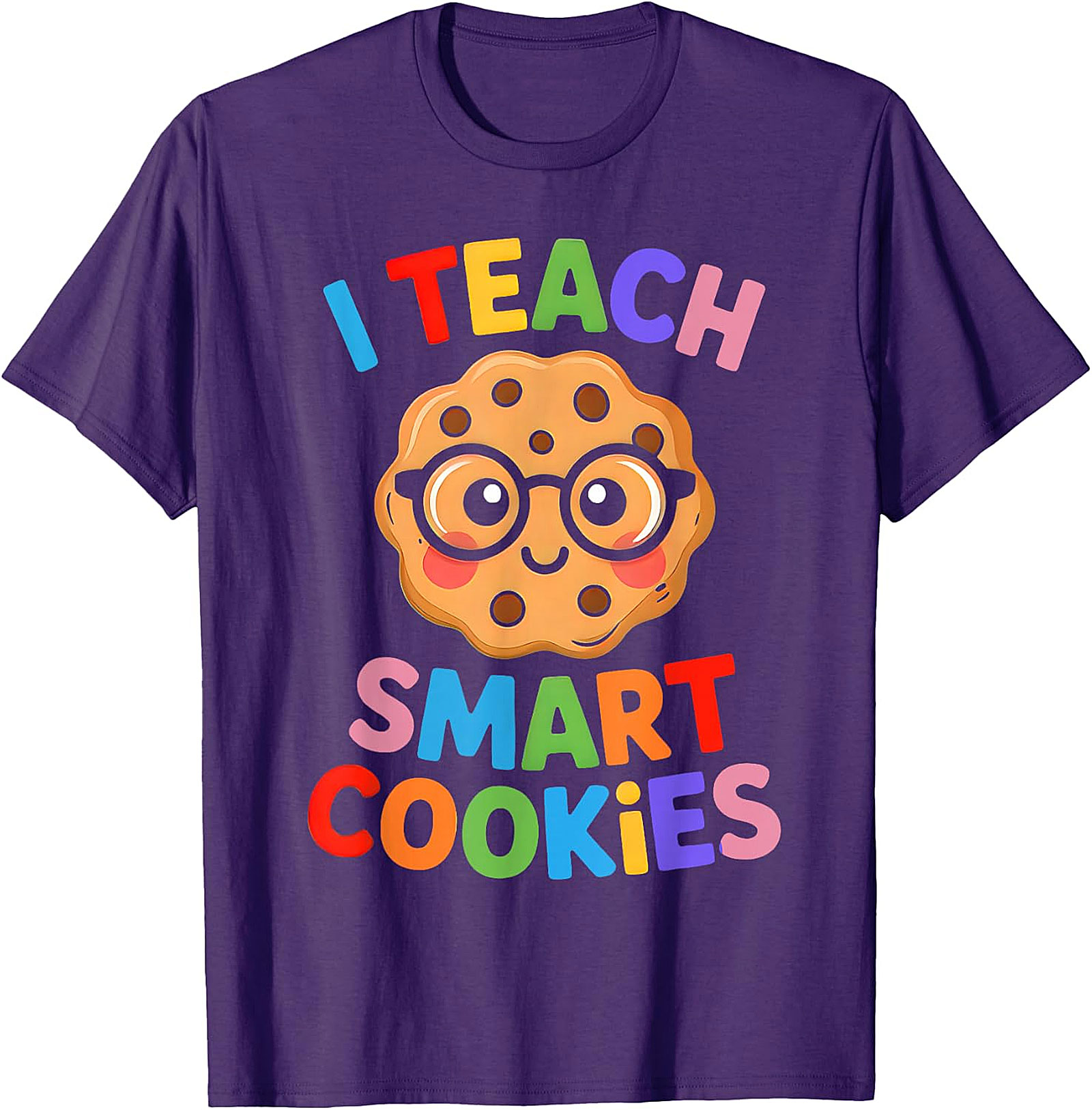 I Teach Smart Cookies T-Shirt | Funny Teacher Graphic Tee