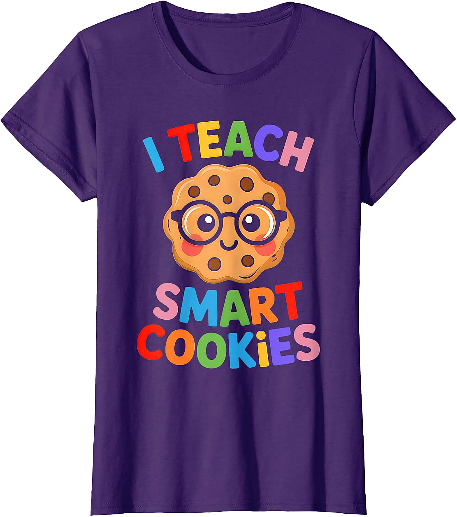 I Teach Smart Cookies T-Shirt | Funny Teacher Graphic Tee