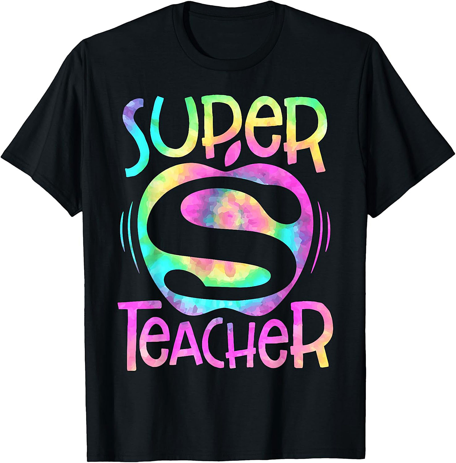 Super Teacher Tie Dye T-Shirt | Funny Teacher Gift Tee