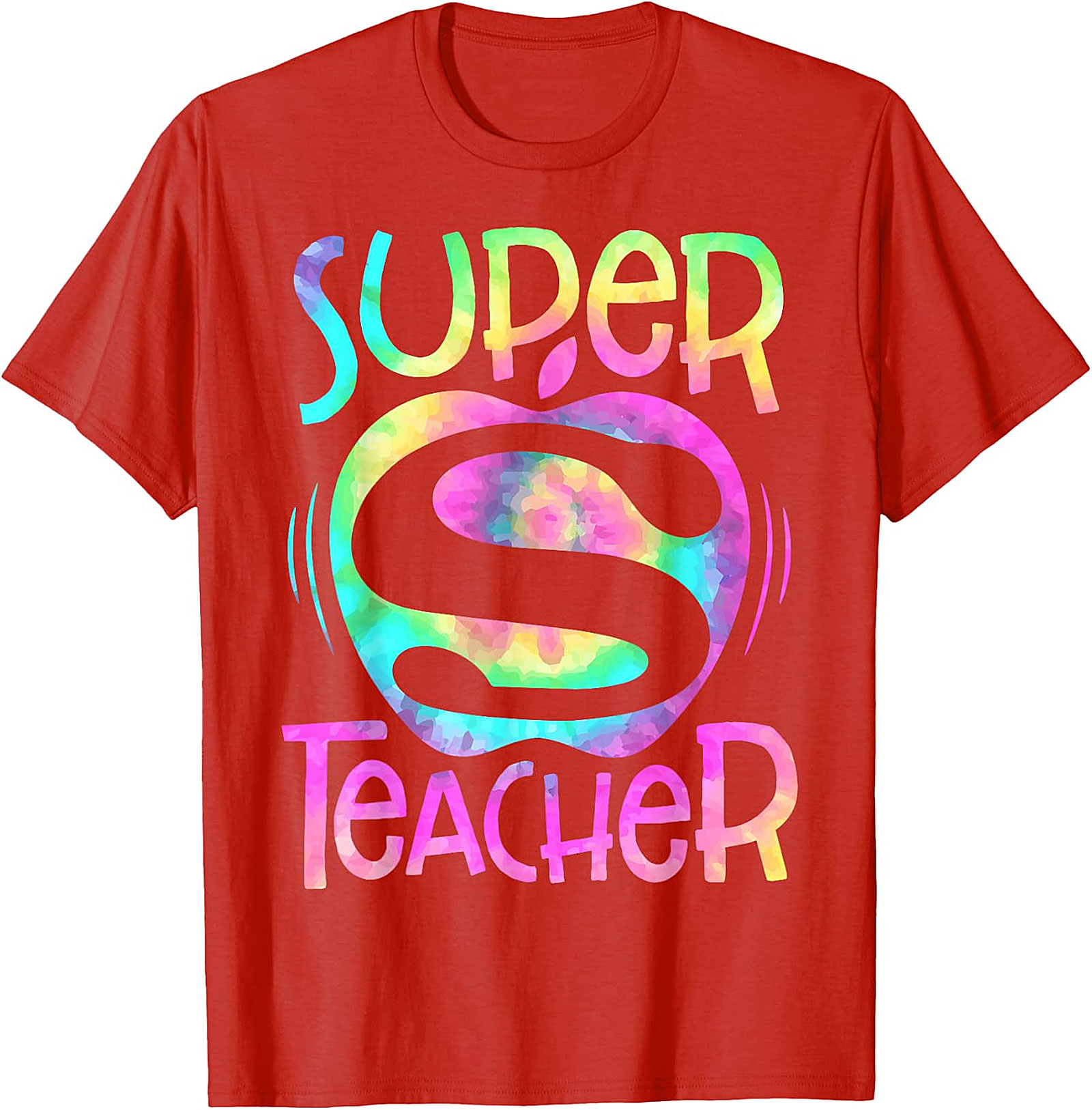 Super Teacher Tie Dye T-Shirt | Funny Teacher Gift Tee