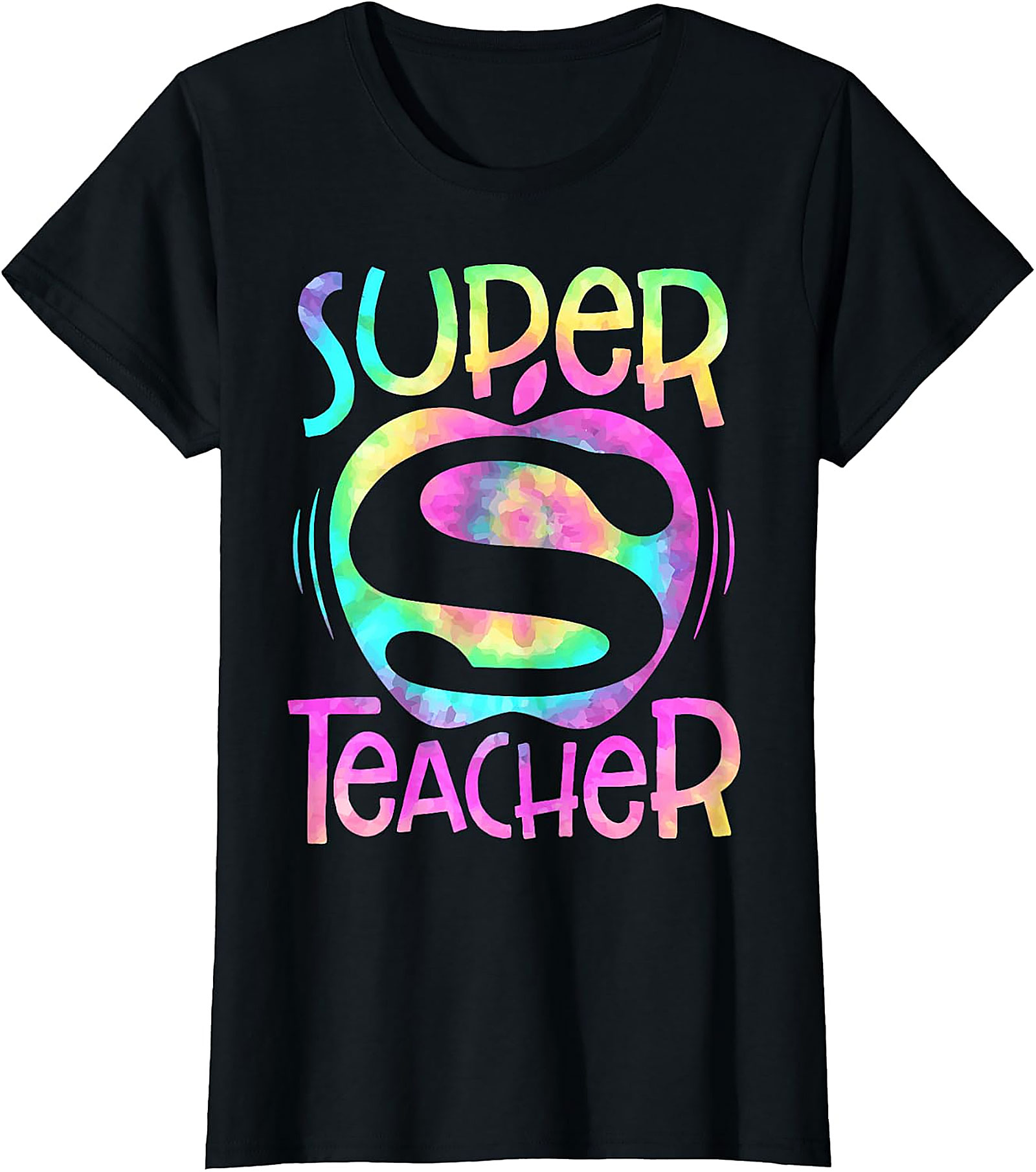 Super Teacher Tie Dye T-Shirt | Funny Teacher Gift Tee
