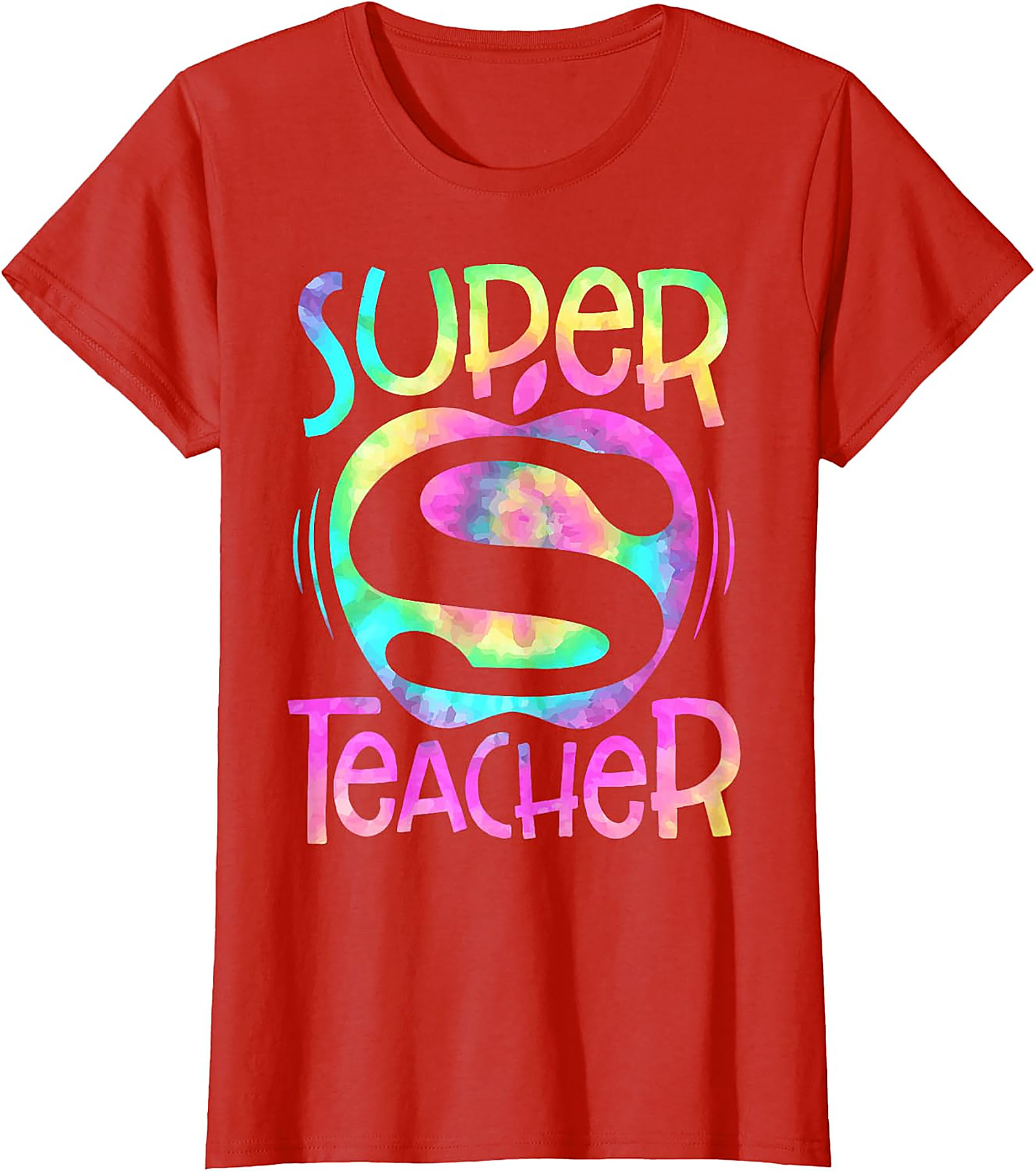 Super Teacher Tie Dye T-Shirt | Funny Teacher Gift Tee