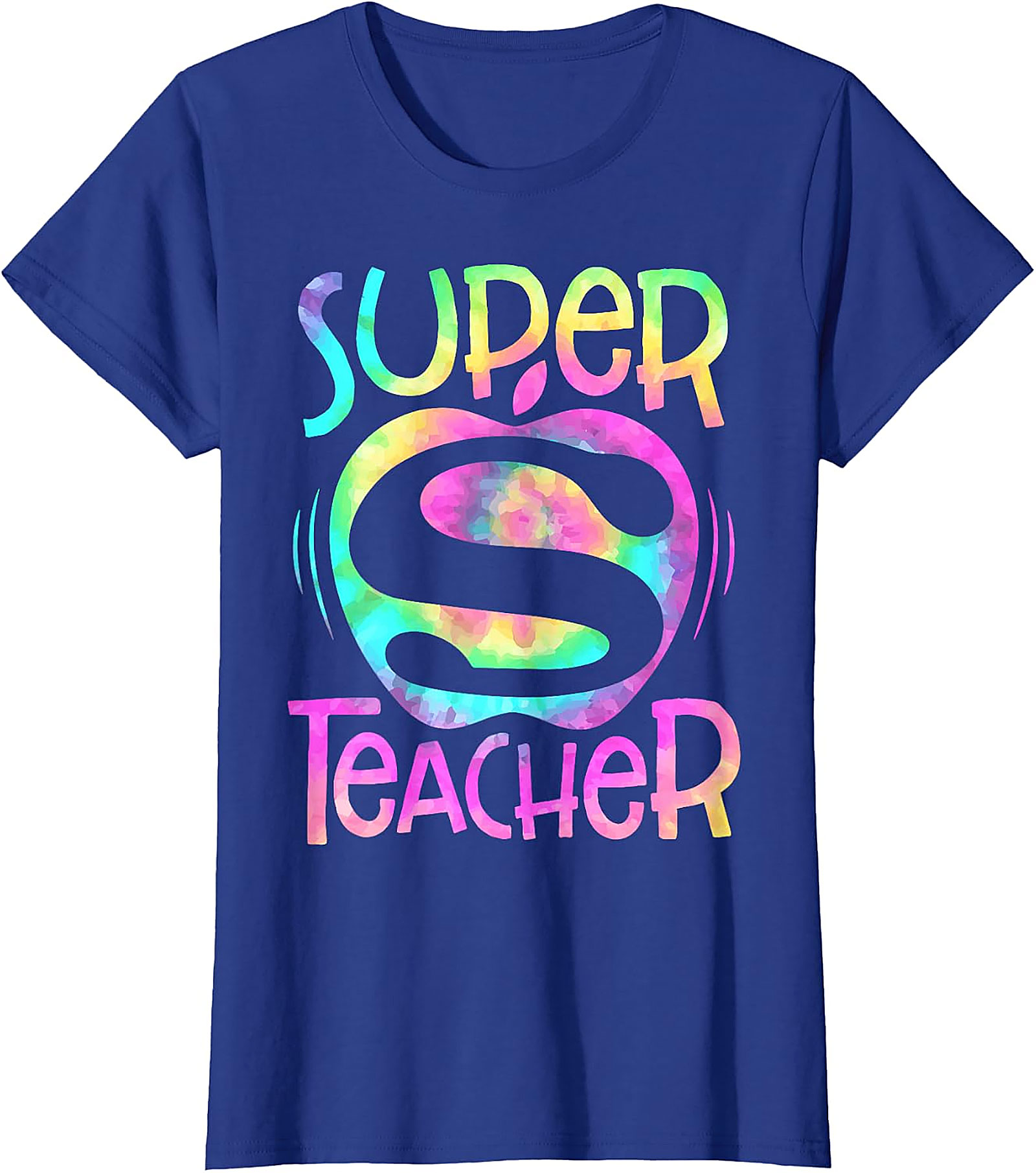 Super Teacher Tie Dye T-Shirt | Funny Teacher Gift Tee