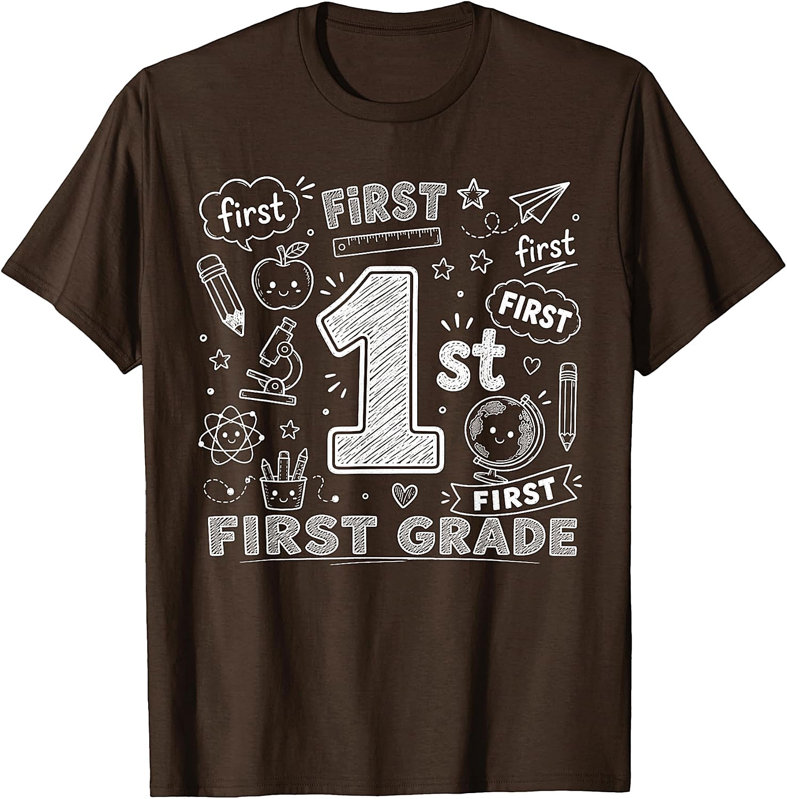 1st Grade Back to School T-Shirt | Funny First Grade Tee