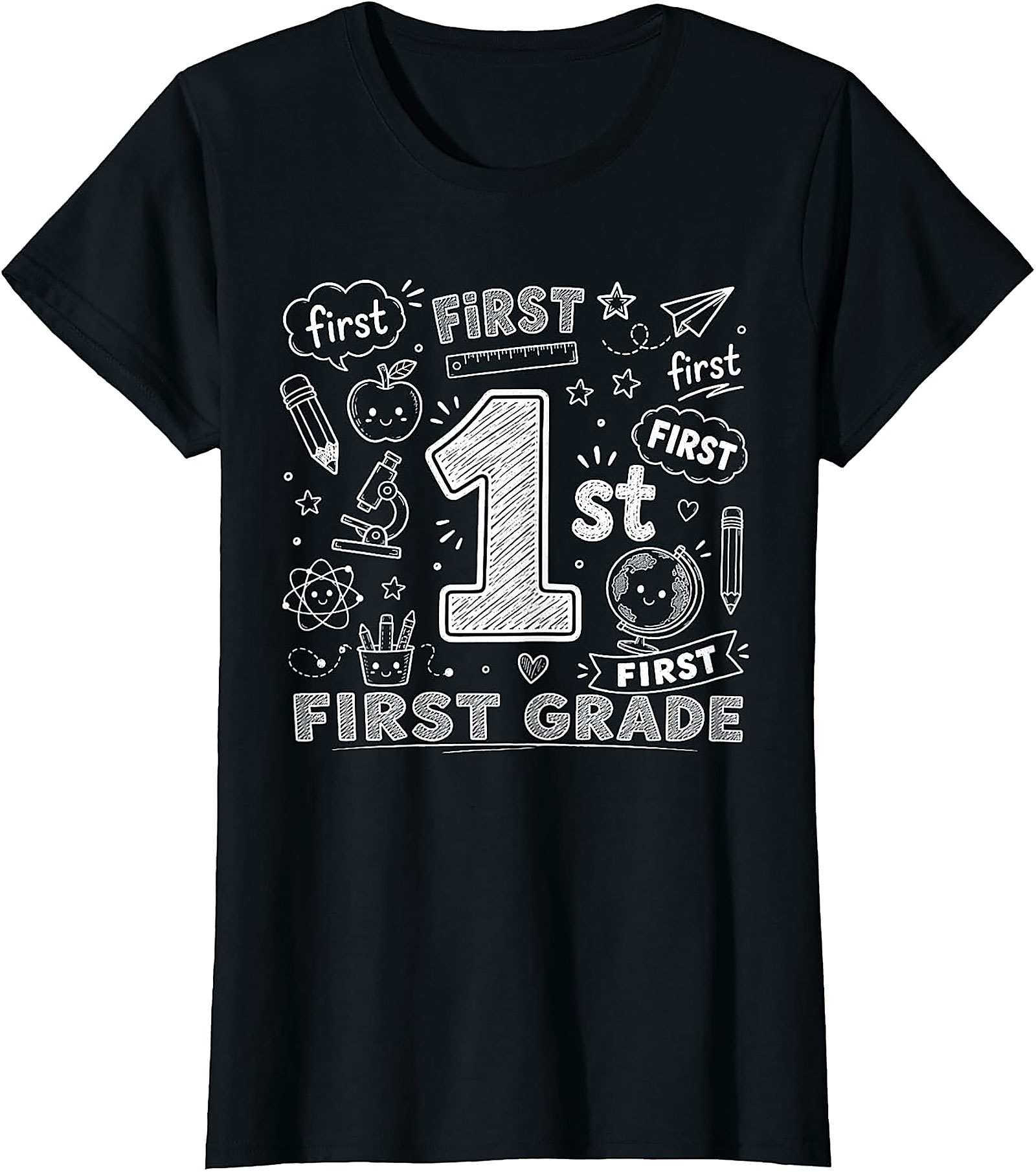 1st Grade Back to School T-Shirt | Funny First Grade Tee