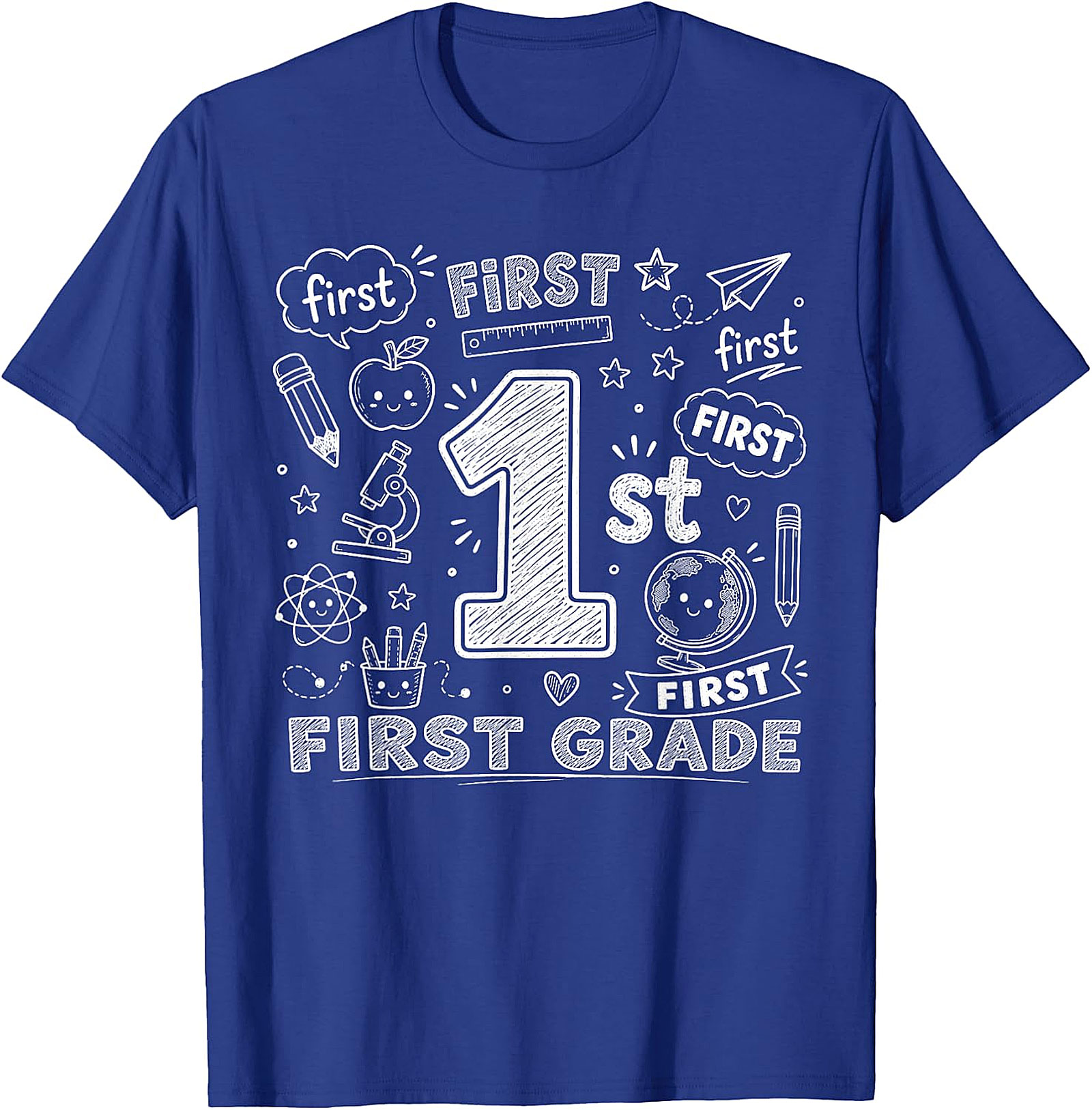 1st Grade Back to School T-Shirt | Funny First Grade Tee