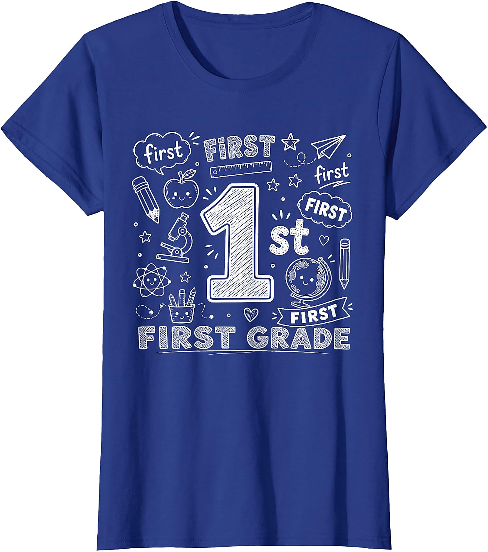1st Grade Back to School T-Shirt | Funny First Grade Tee