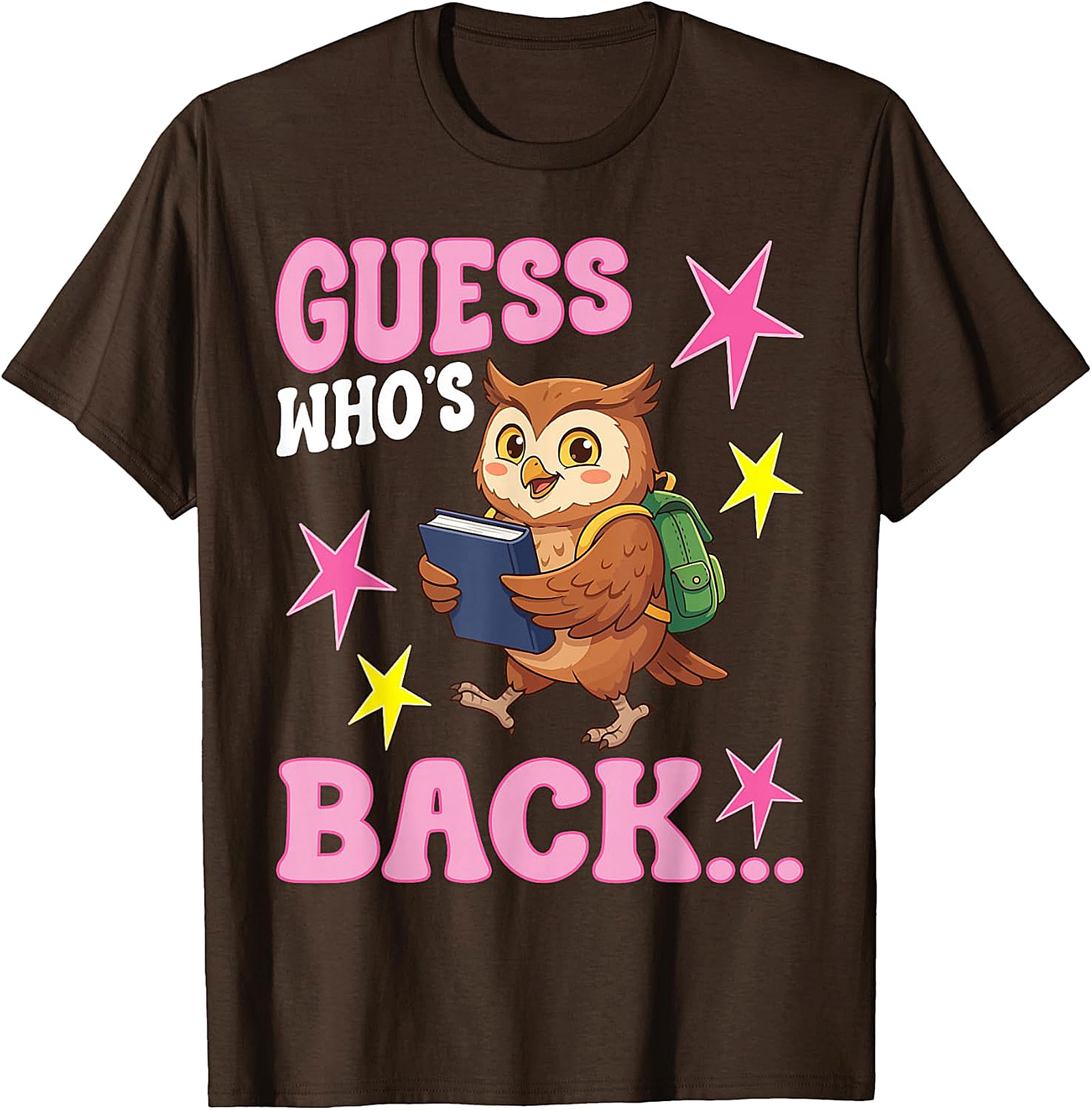 Guess Whos Back Owl T-Shirt | Cute Back to School Tee