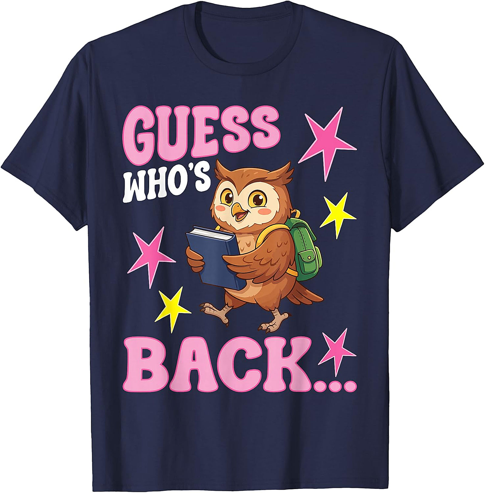 Guess Whos Back Owl T-Shirt | Cute Back to School Tee