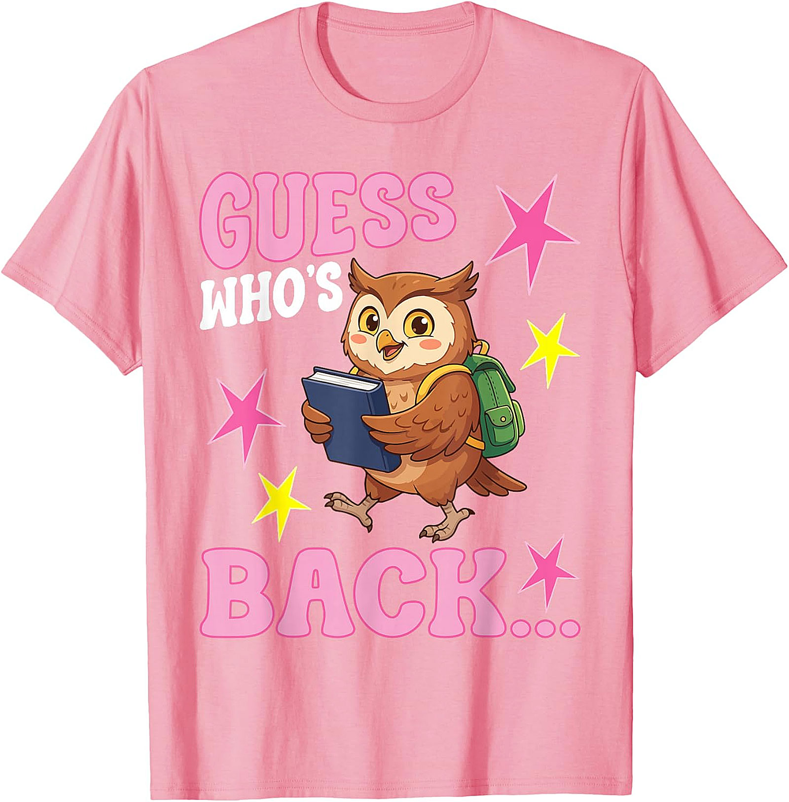 Guess Whos Back Owl T-Shirt | Cute Back to School Tee