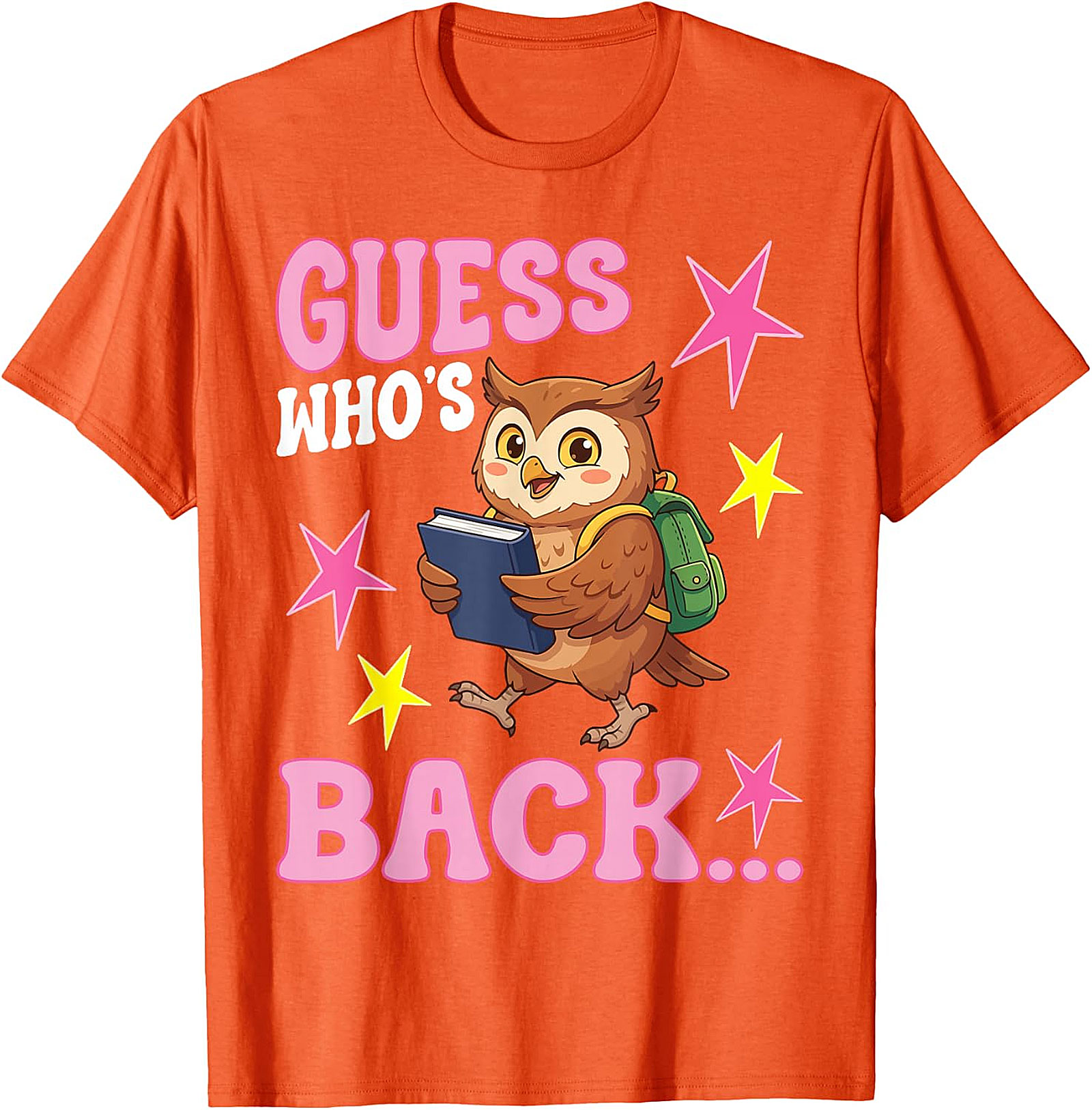 Guess Whos Back Owl T-Shirt | Cute Back to School Tee