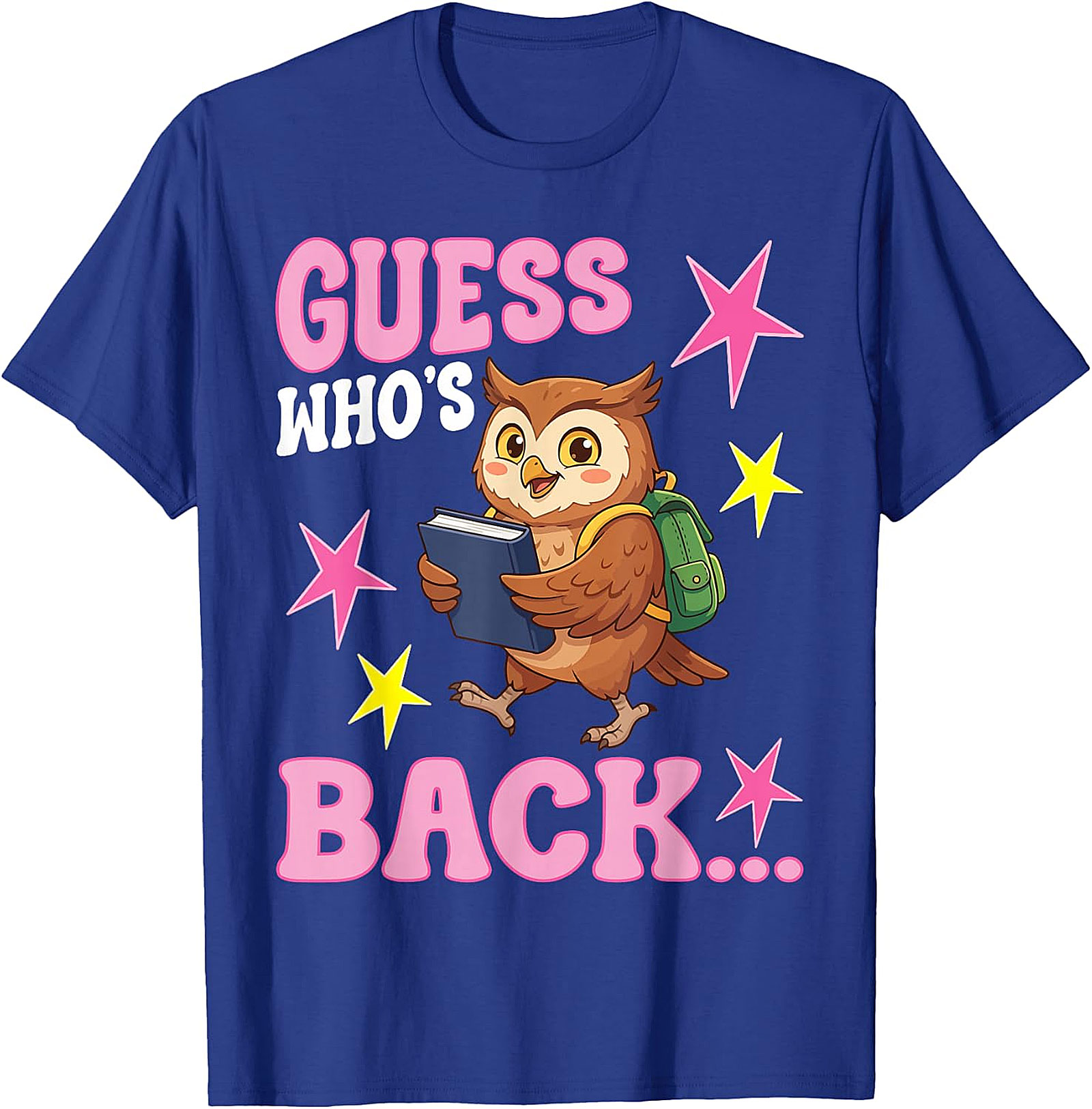 Guess Whos Back Owl T-Shirt | Cute Back to School Tee