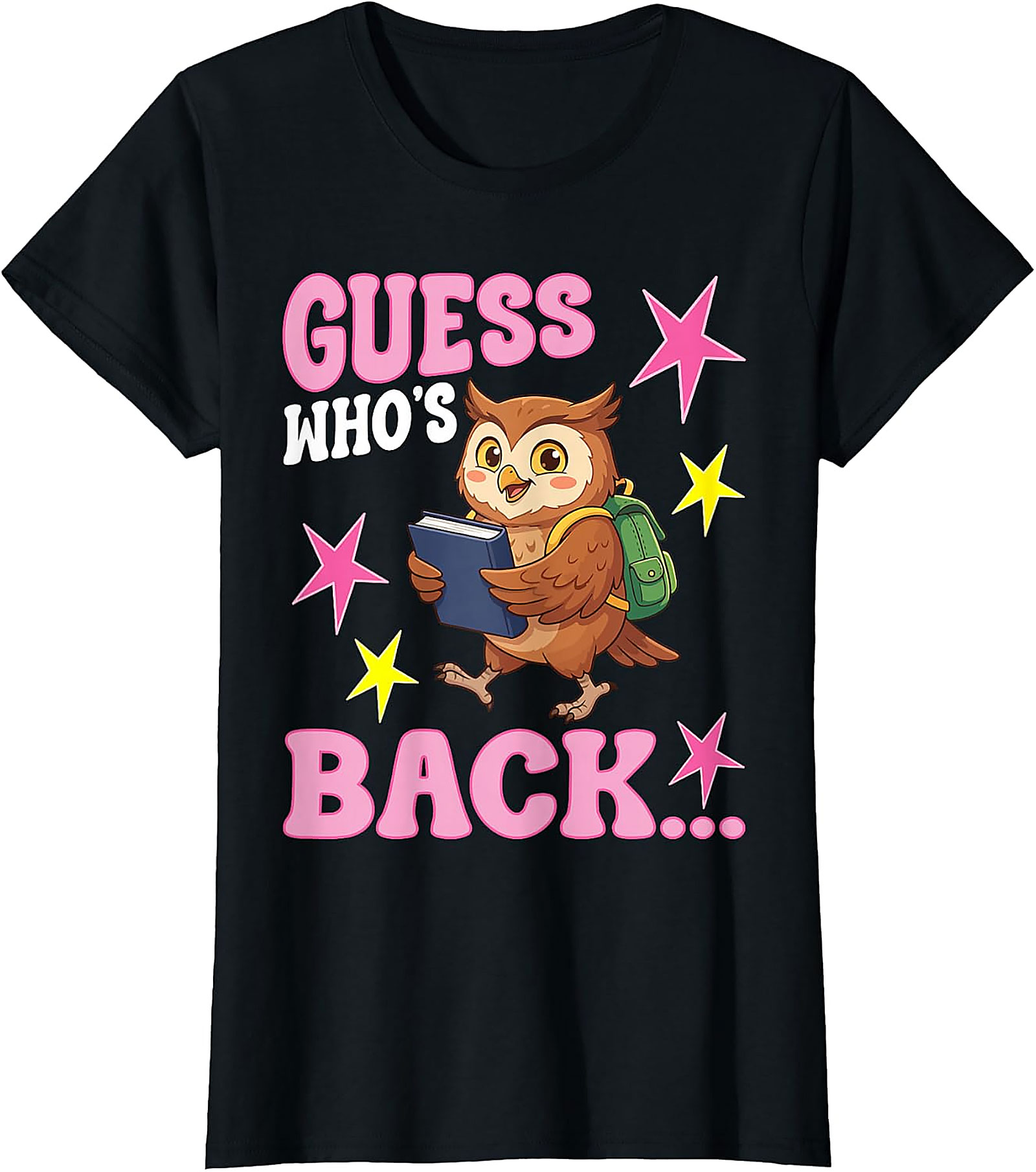 Guess Whos Back Owl T-Shirt | Cute Back to School Tee
