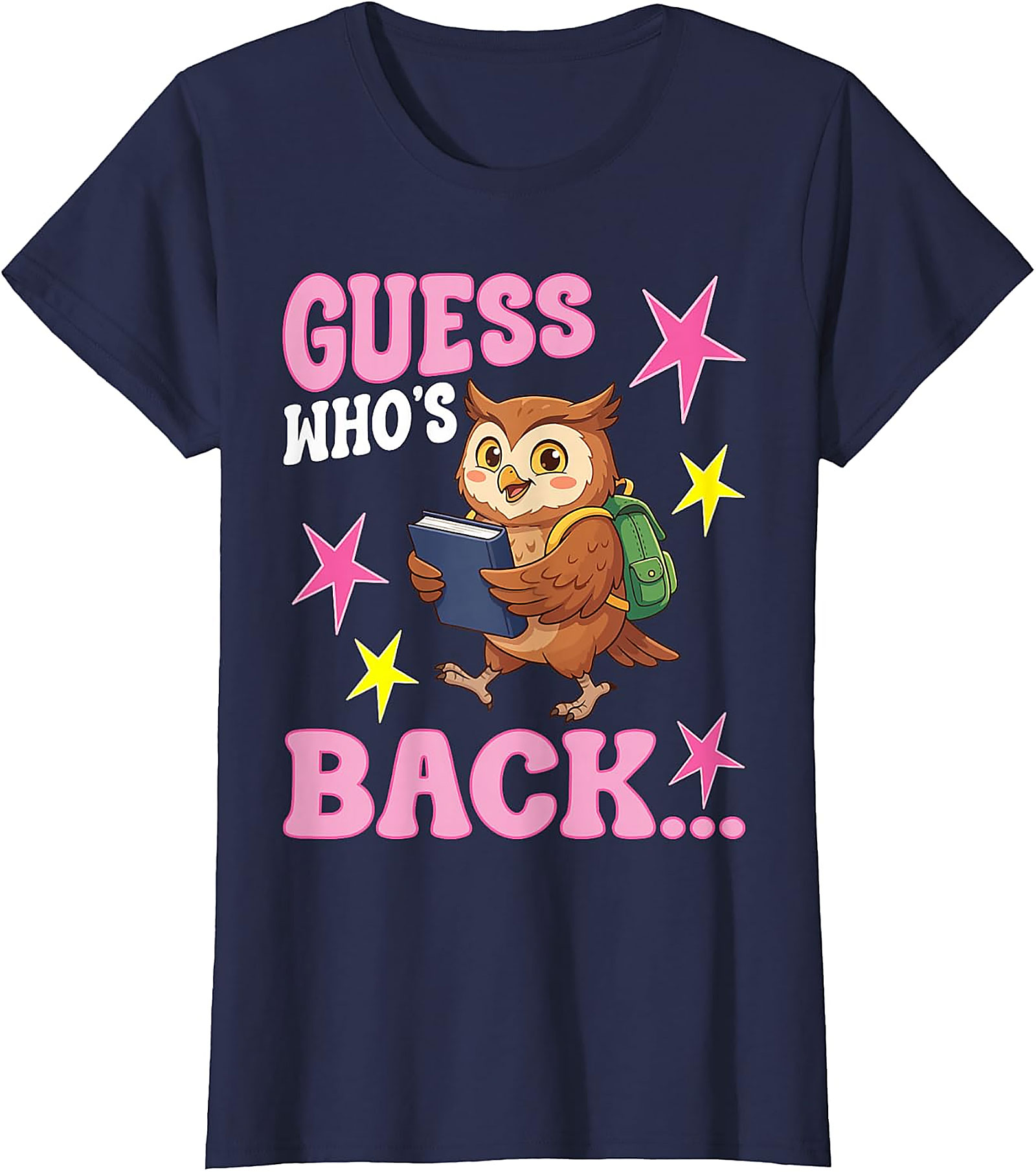 Guess Whos Back Owl T-Shirt | Cute Back to School Tee