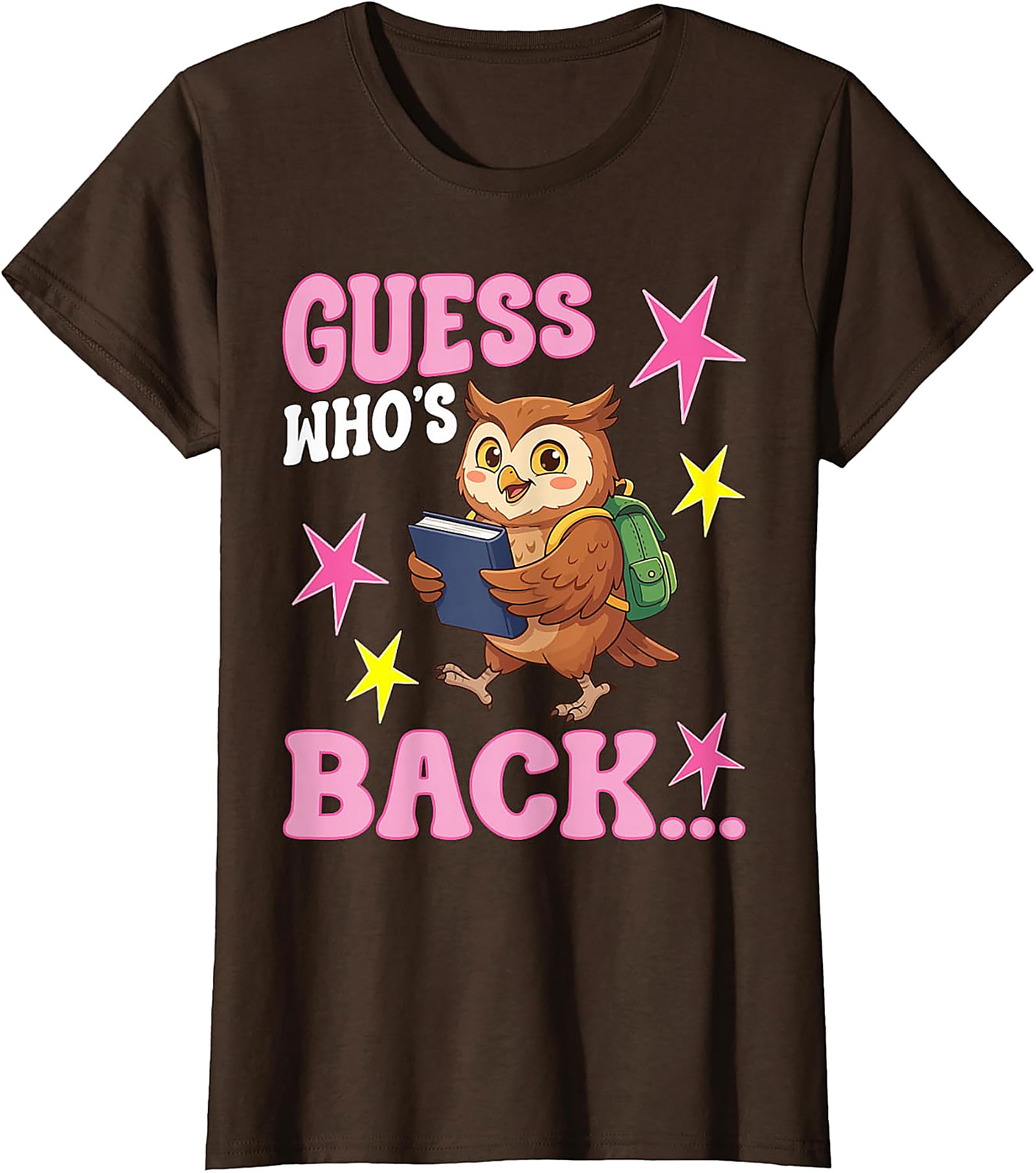 Guess Whos Back Owl T-Shirt | Cute Back to School Tee