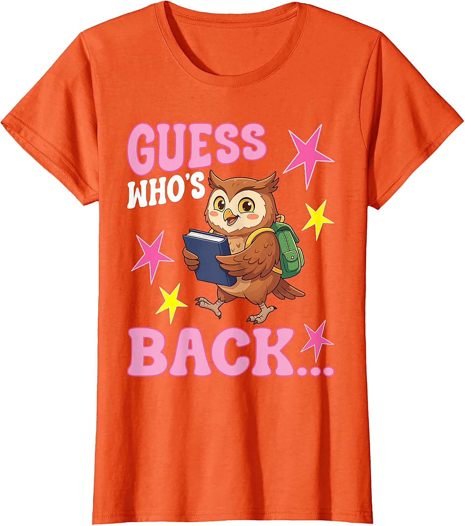 Guess Whos Back Owl T-Shirt | Cute Back to School Tee