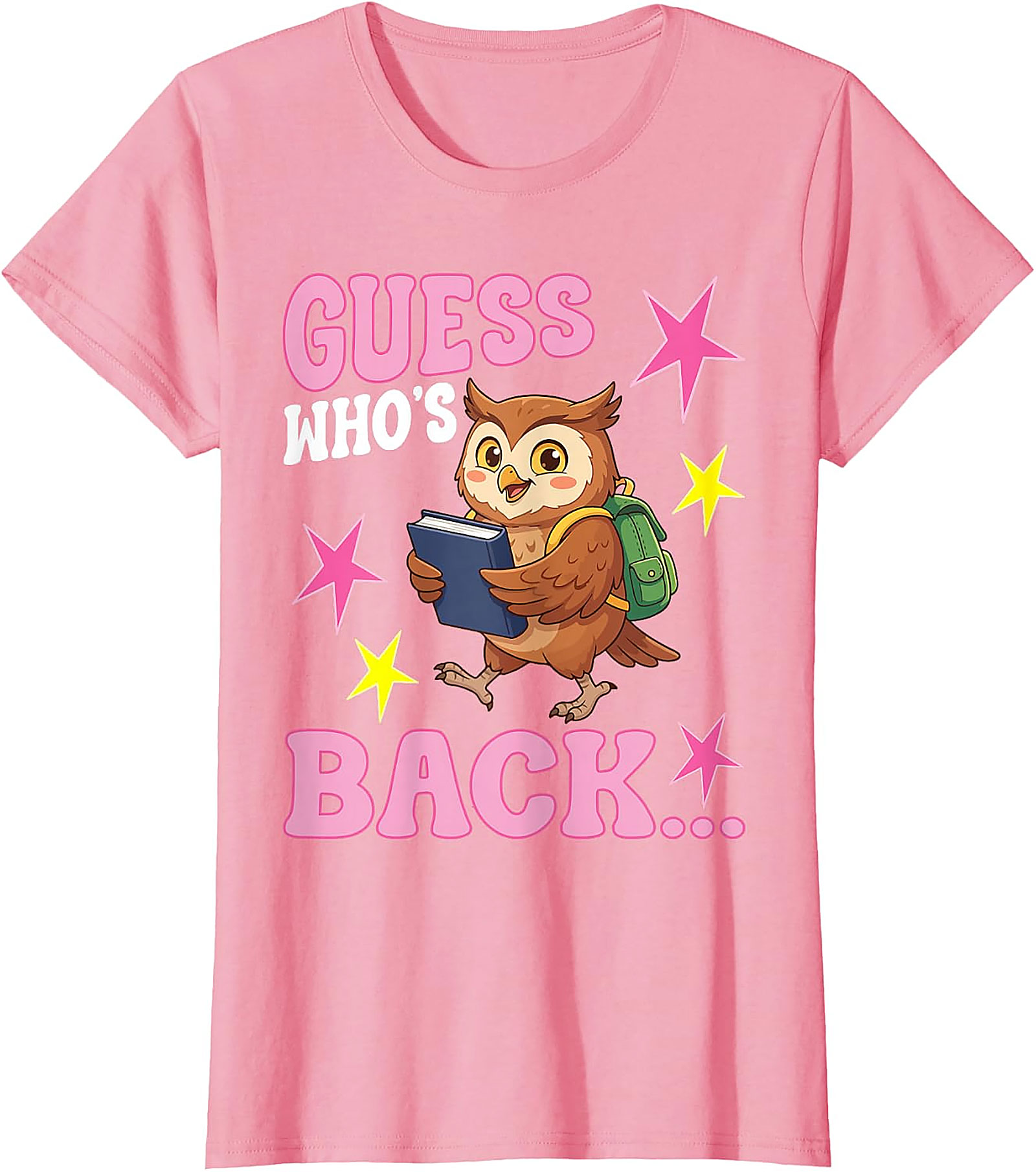 Guess Whos Back Owl T-Shirt | Cute Back to School Tee