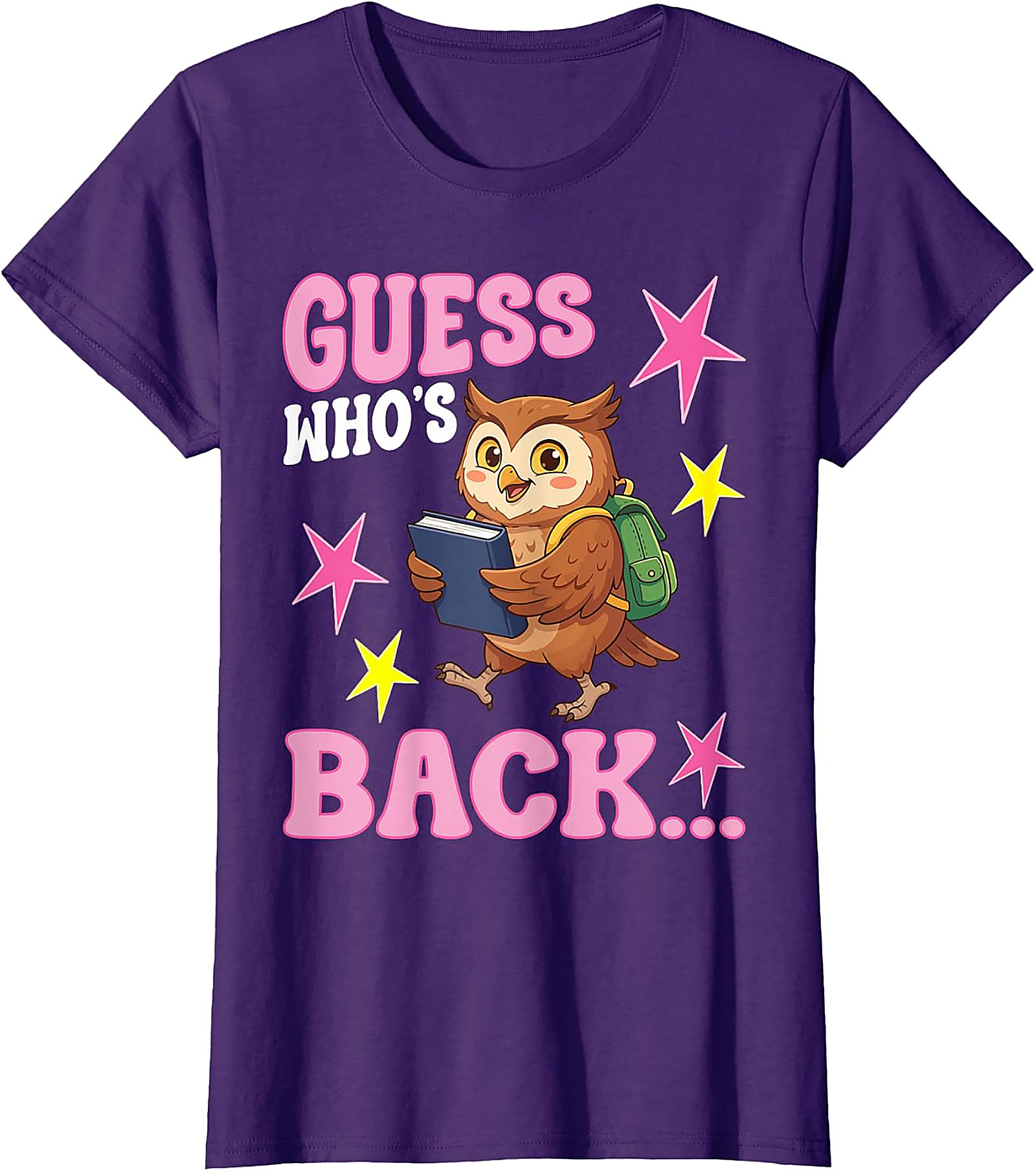 Guess Whos Back Owl T-Shirt | Cute Back to School Tee