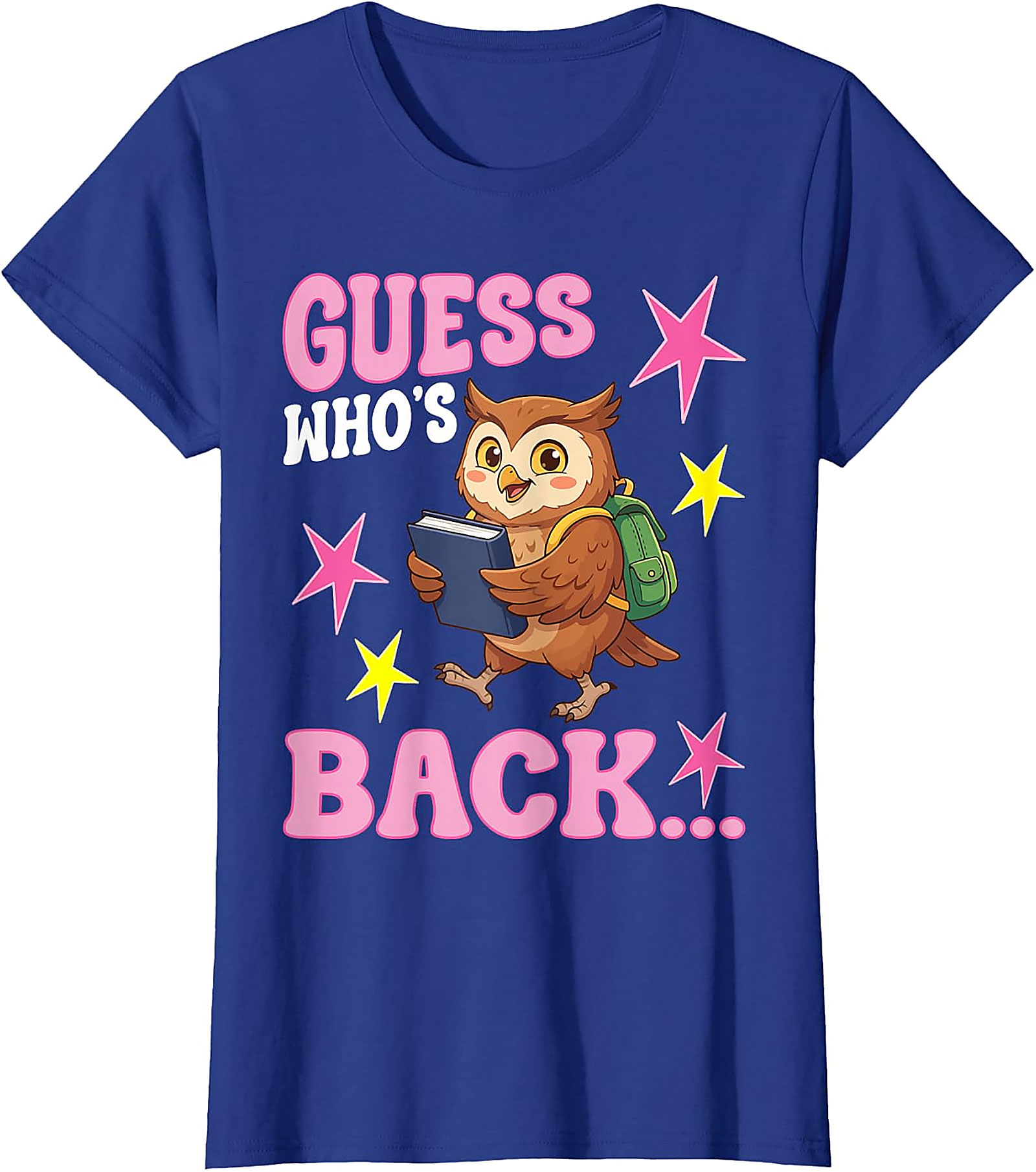 Guess Whos Back Owl T-Shirt | Cute Back to School Tee