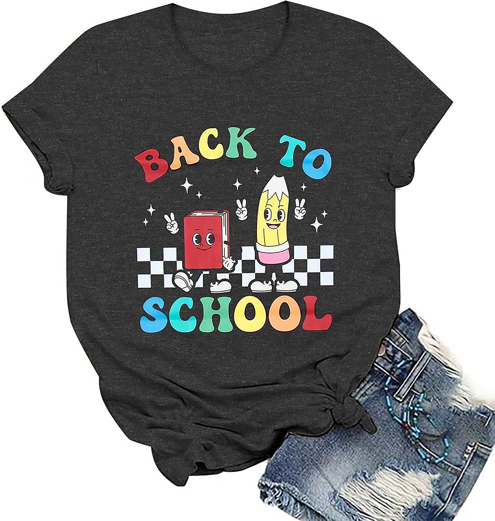Back to School Shirt | Funny Teacher Graphic Tee