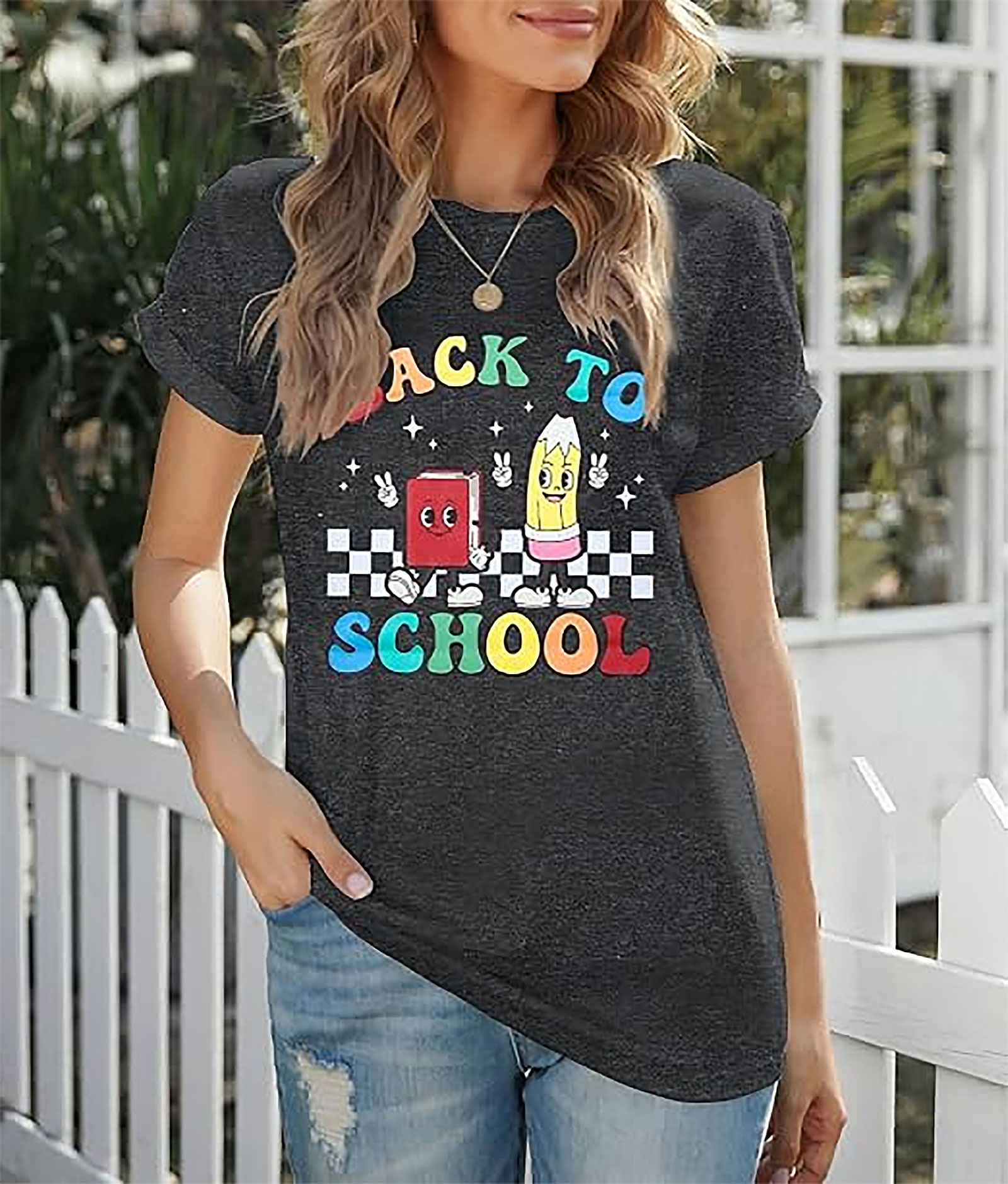 Back to School Shirt | Funny Teacher Graphic Tee