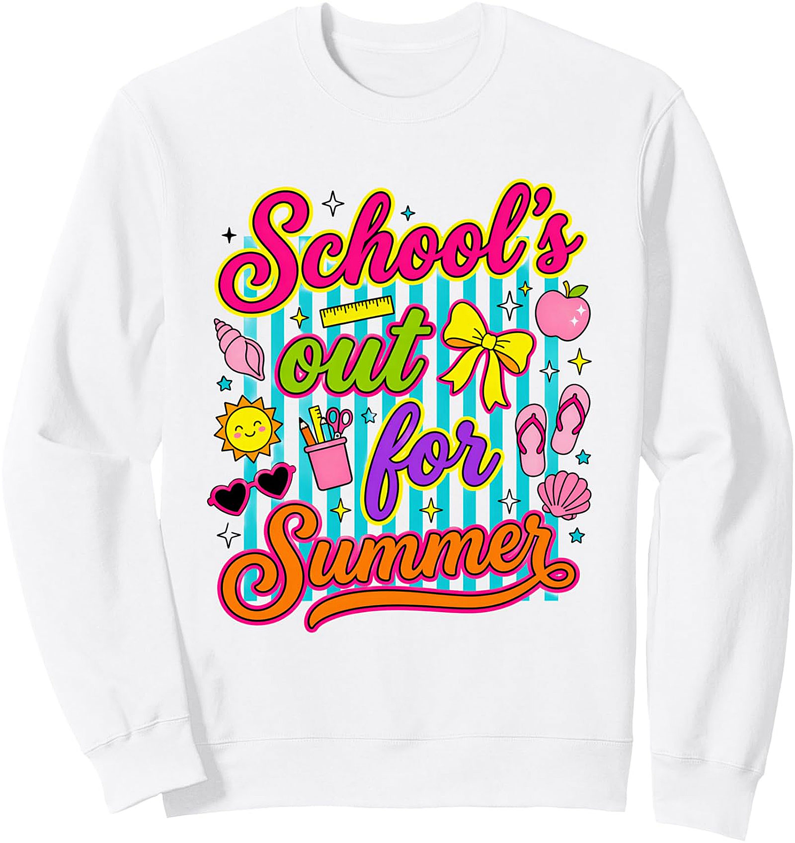 Schools Out for Summer Sweatshirt | Teacher & Boys Pullover