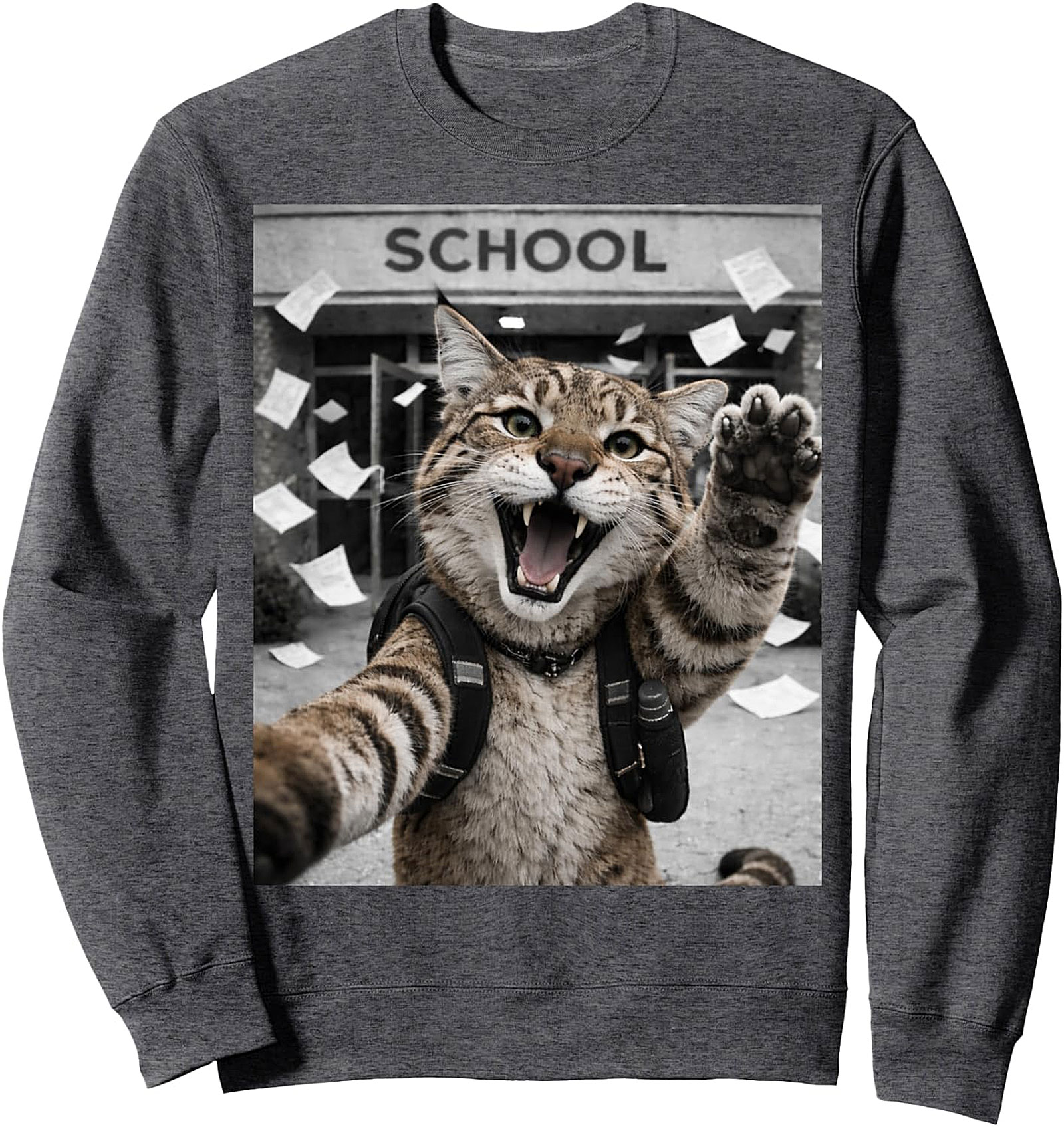  Wildcat Last Day of School Funny Sweatshirt | Summer Break