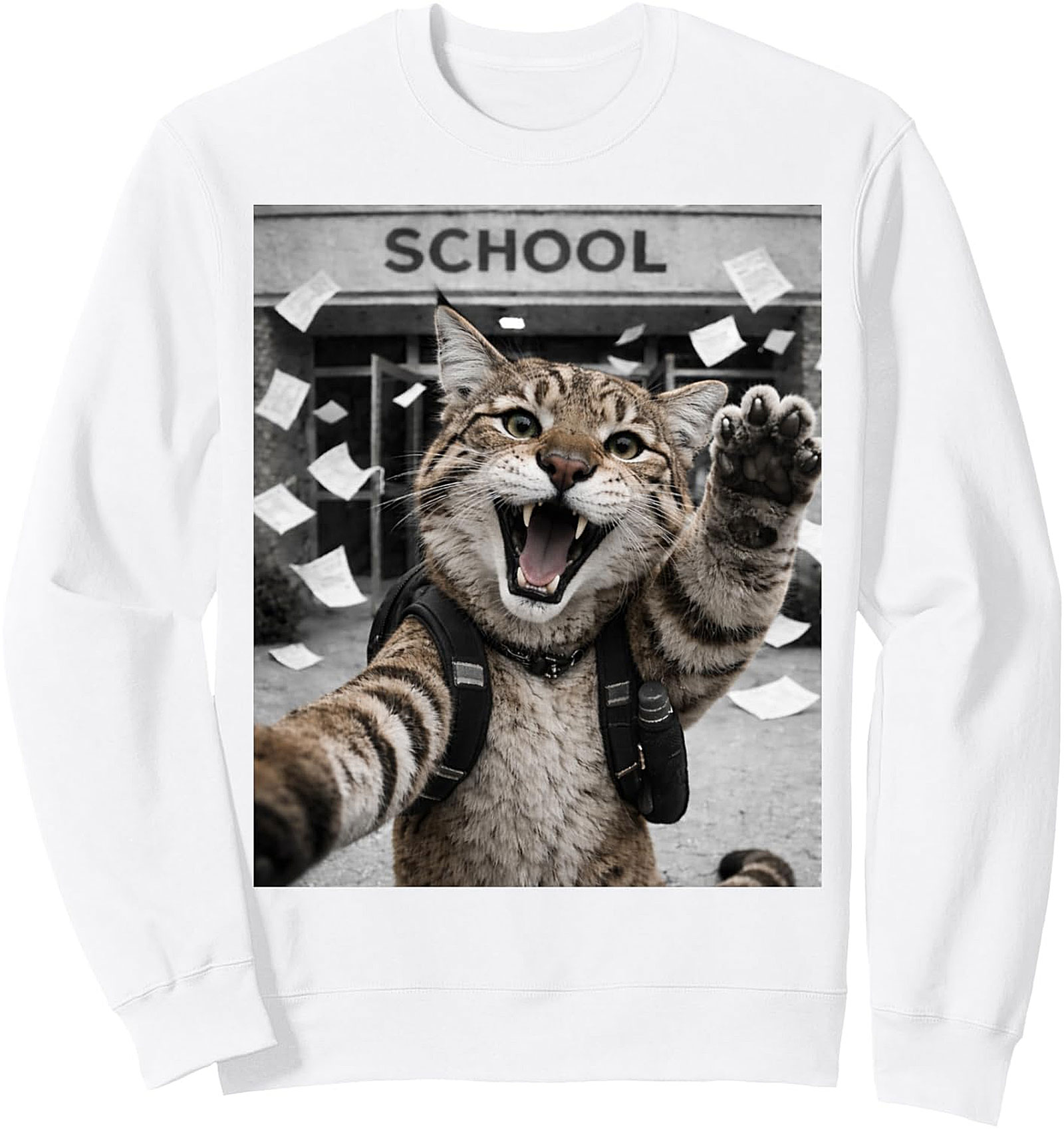  Wildcat Last Day of School Funny Sweatshirt | Summer Break