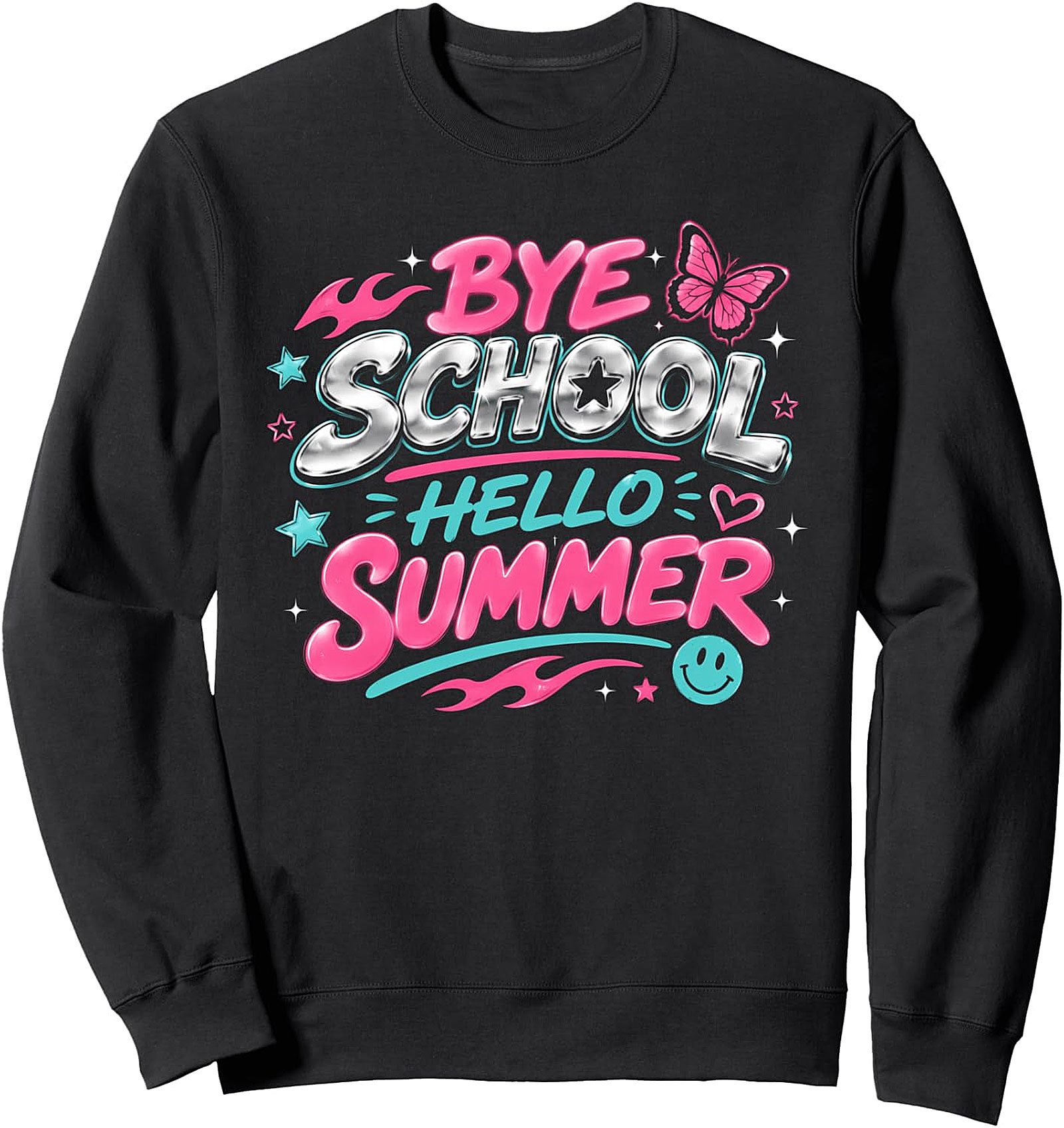 Bye School Hello Summer Sweatshirt - Fun Last Day Gift