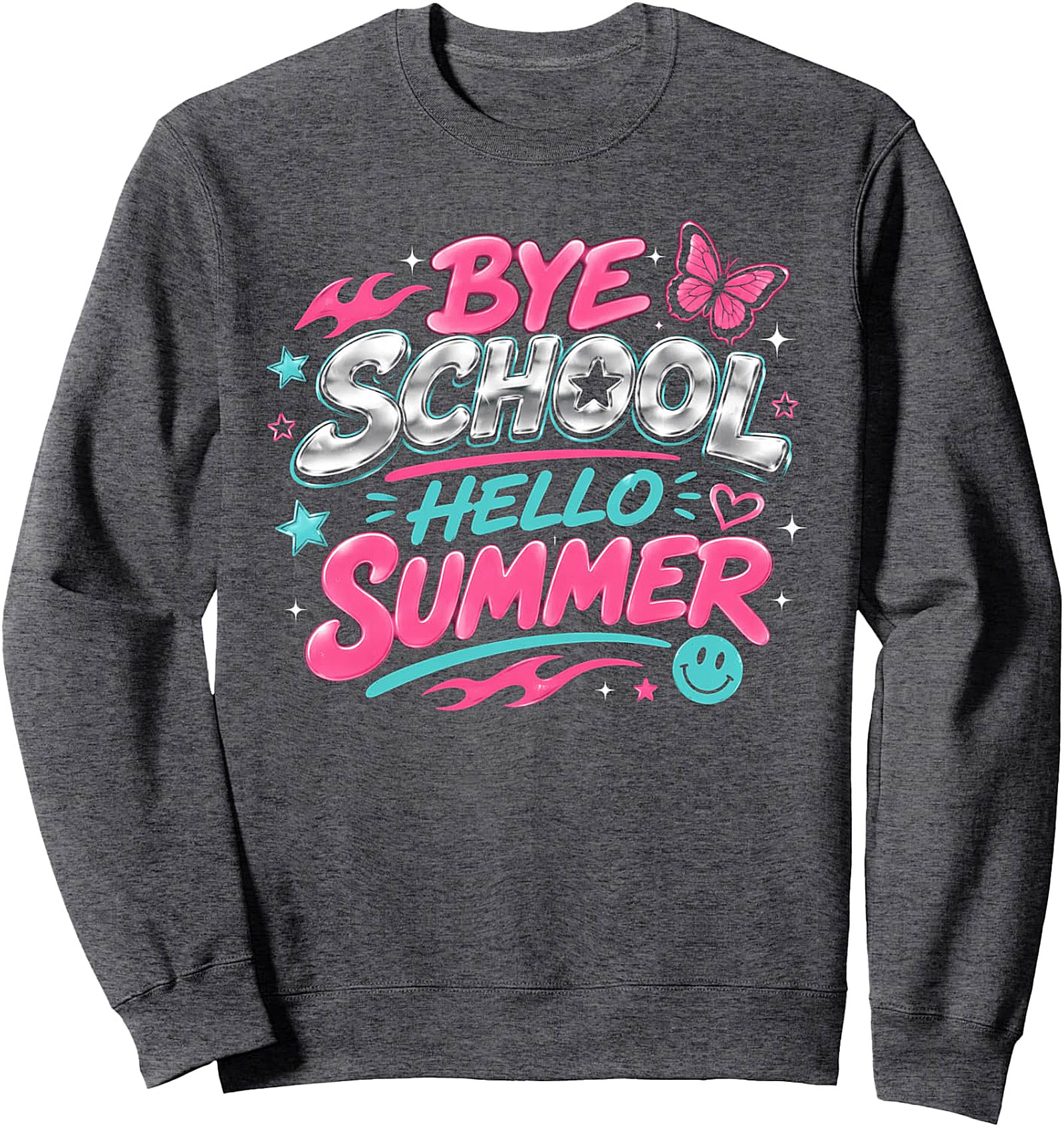 Bye School Hello Summer Sweatshirt - Fun Last Day Gift