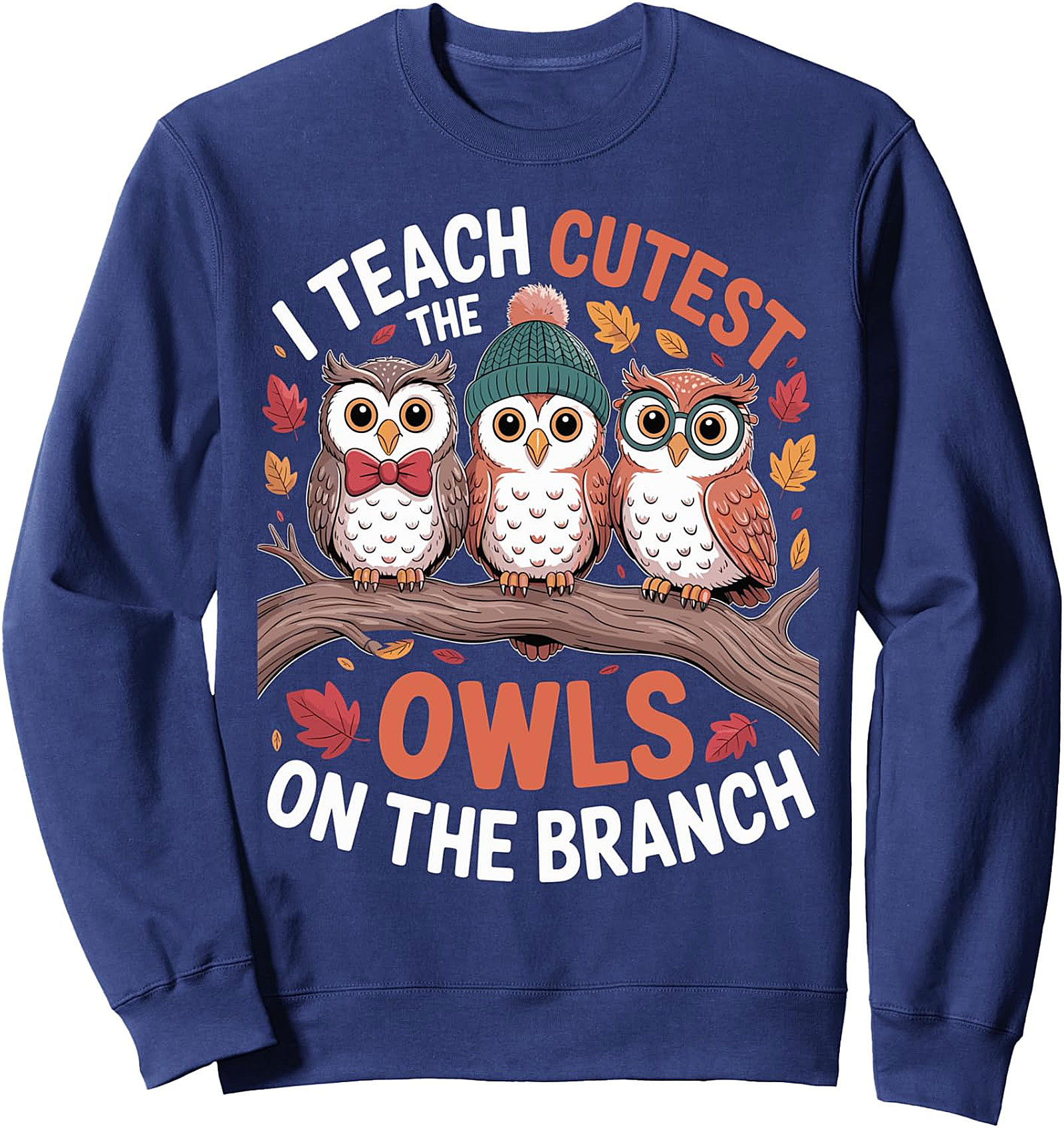  Cutest Owls Teacher Sweatshirt | Cozy Pullover Gift for Educators