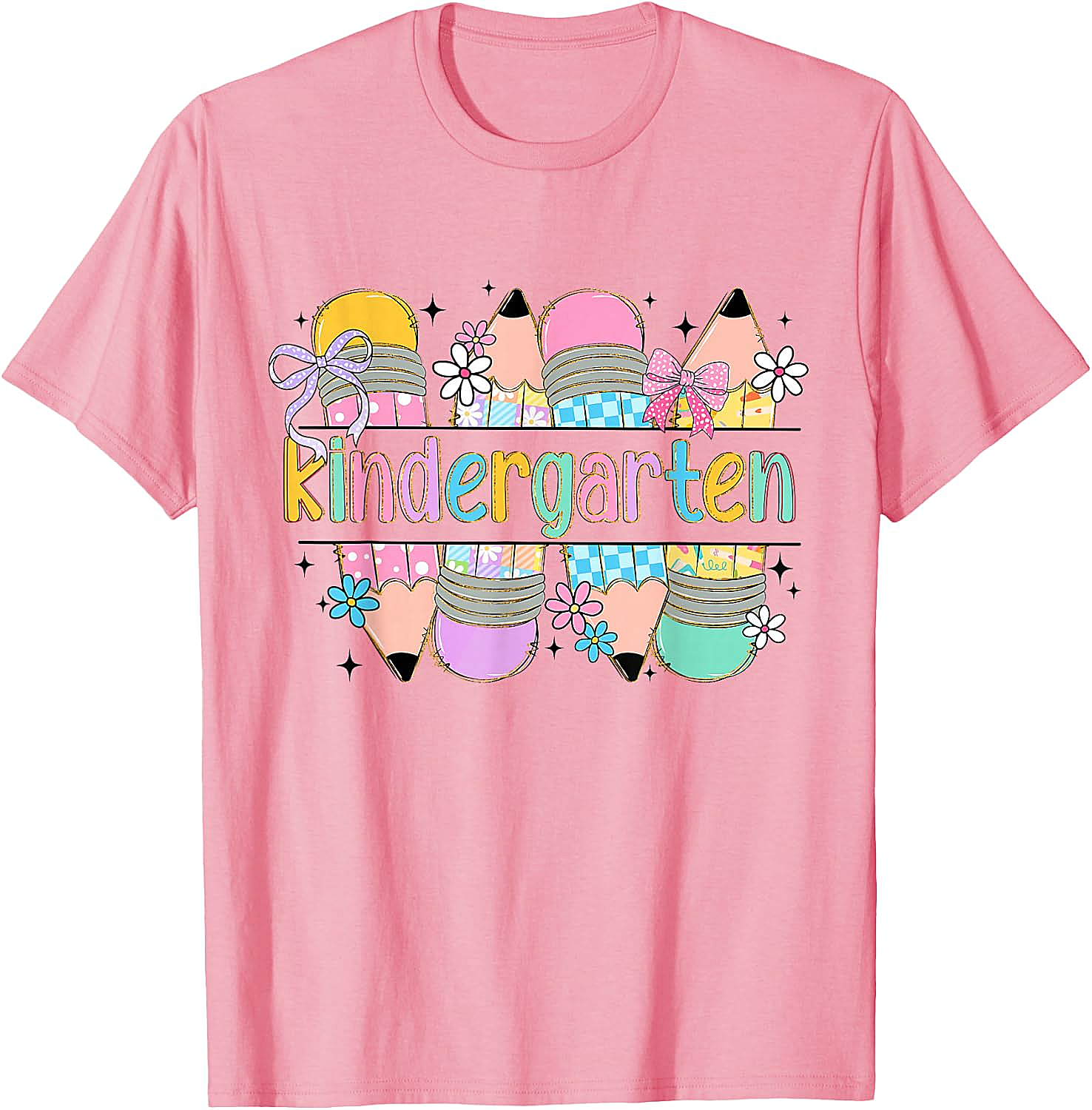  Kindergarten Back to School Tee Teacher & Kinder Gift