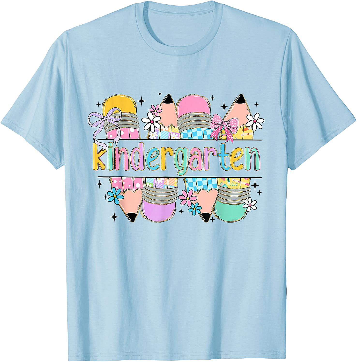  Kindergarten Back to School Tee Teacher & Kinder Gift