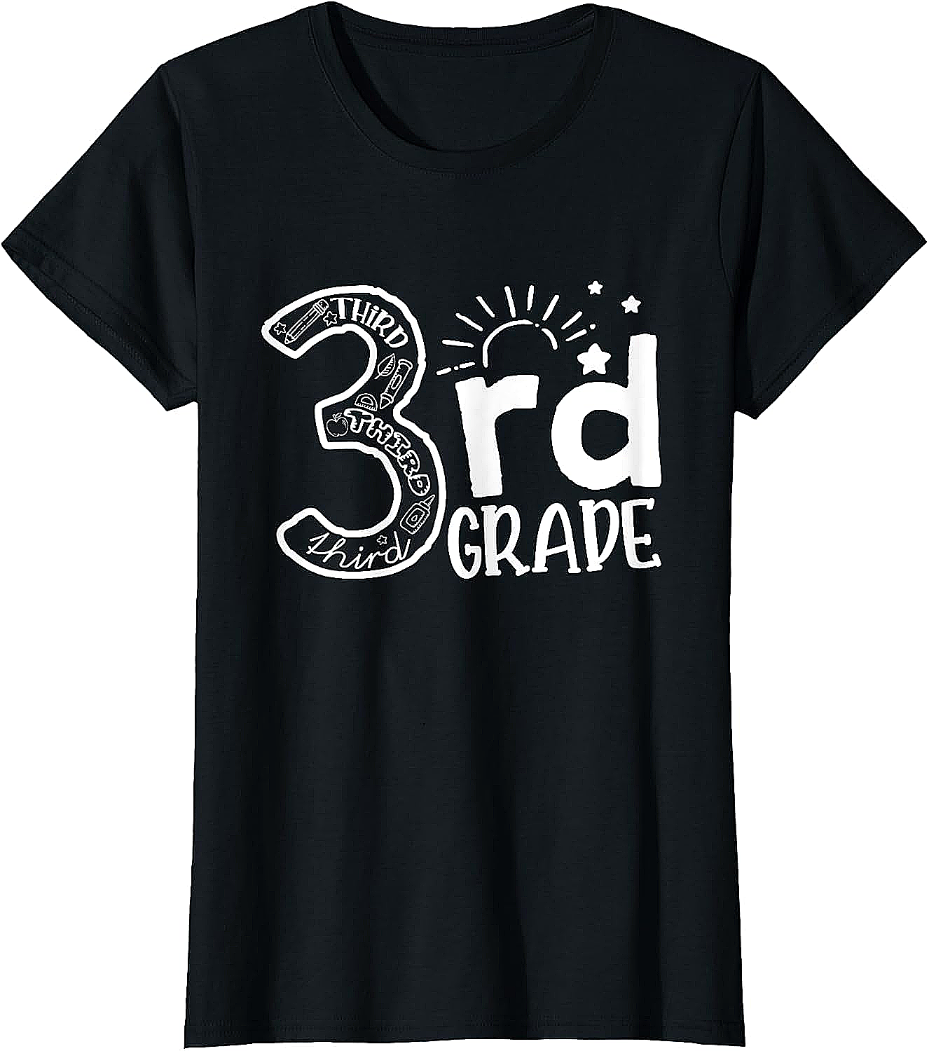  3rd Grade T-Shirt | Back to School Tee Kids & Teachers