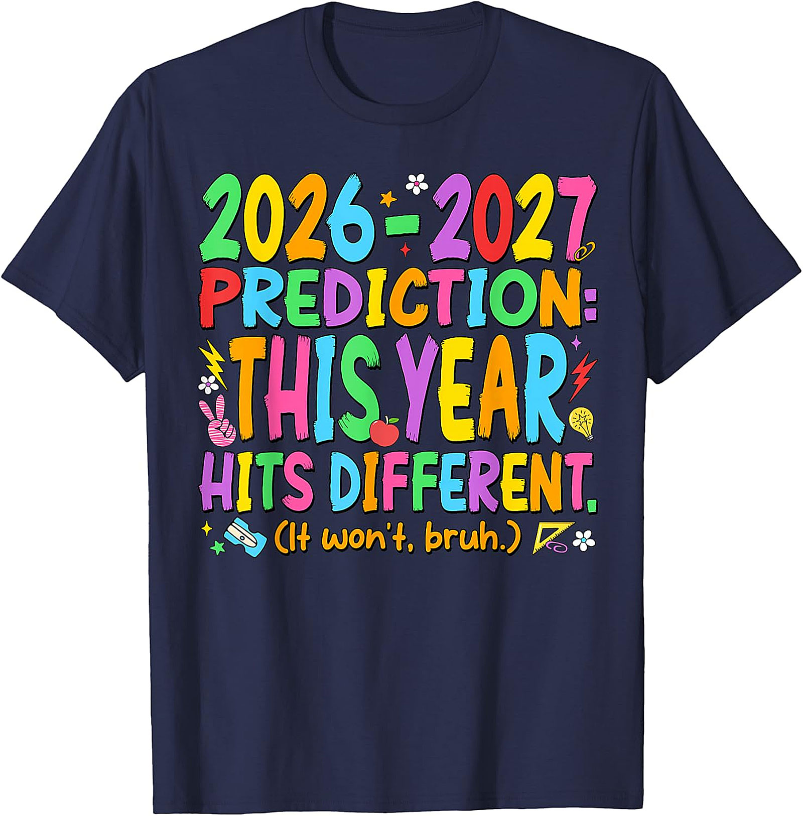 Back to School 2026-2027 Teacher T-Shirt | Funny Tee