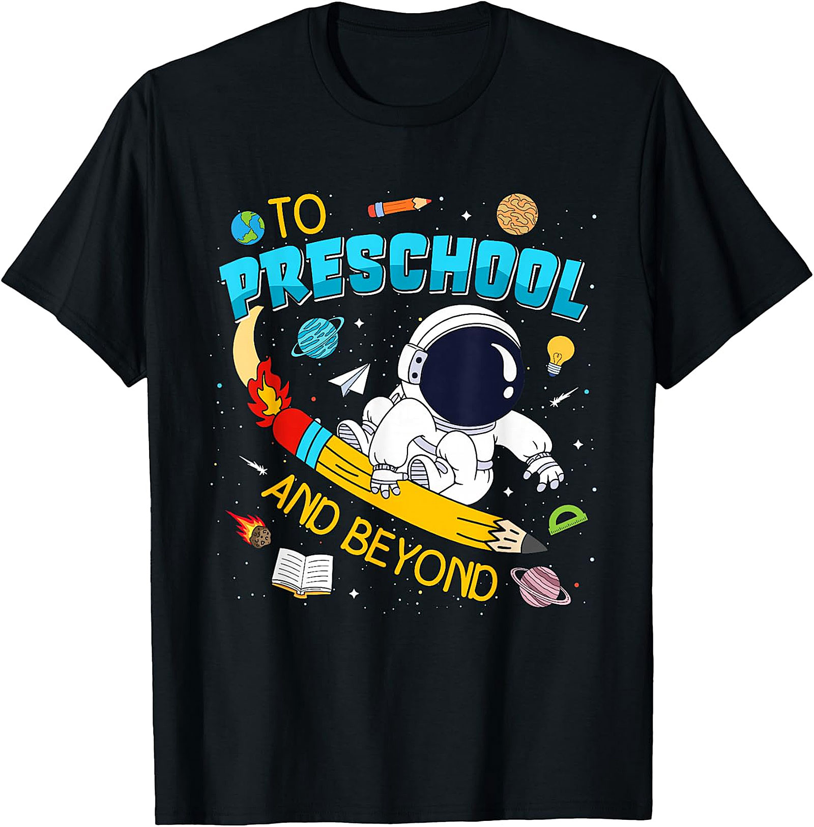 Preschool Astronaut T-Shirt | Back to School Kids Tee
