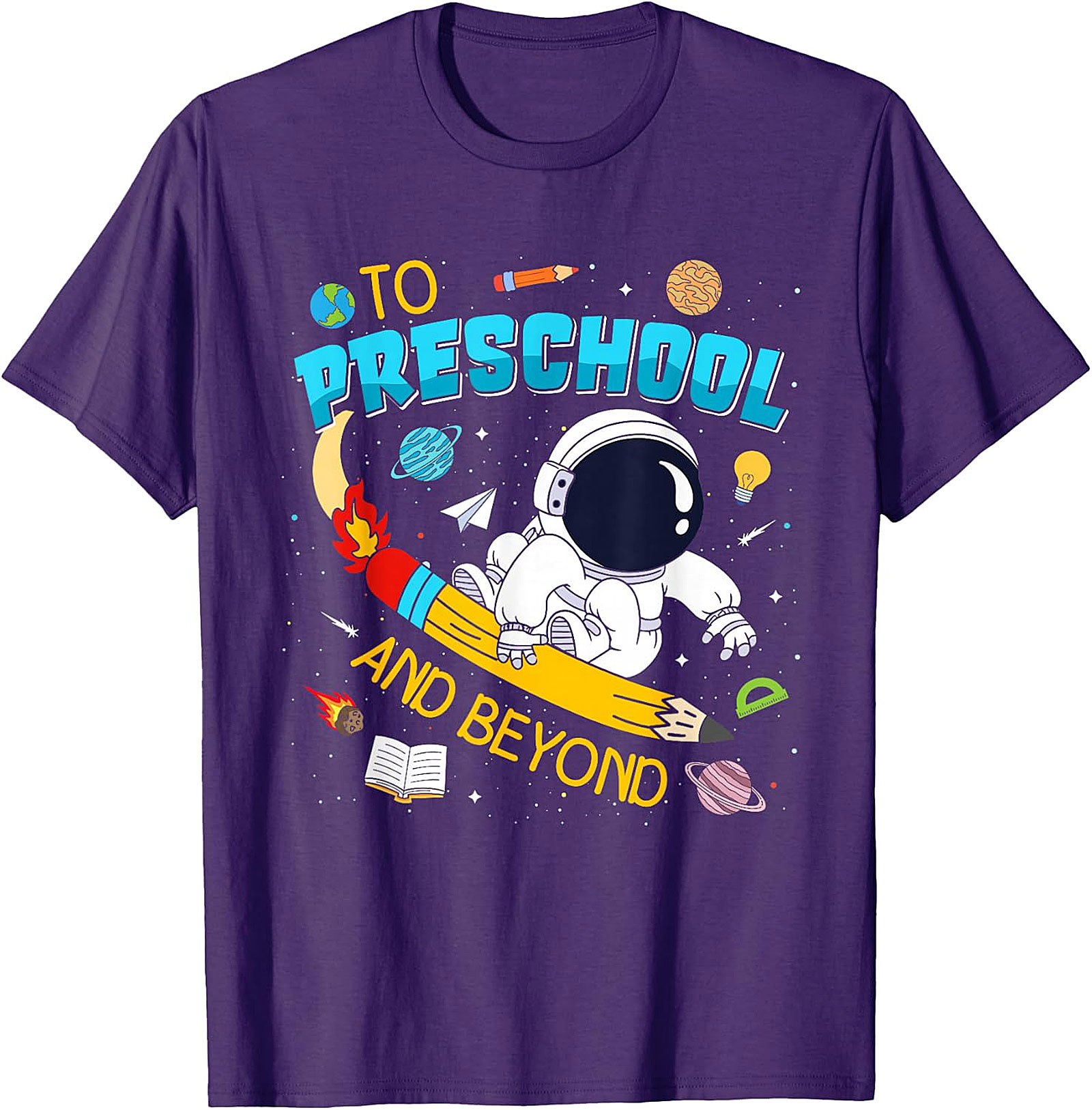 Preschool Astronaut T-Shirt | Back to School Kids Tee