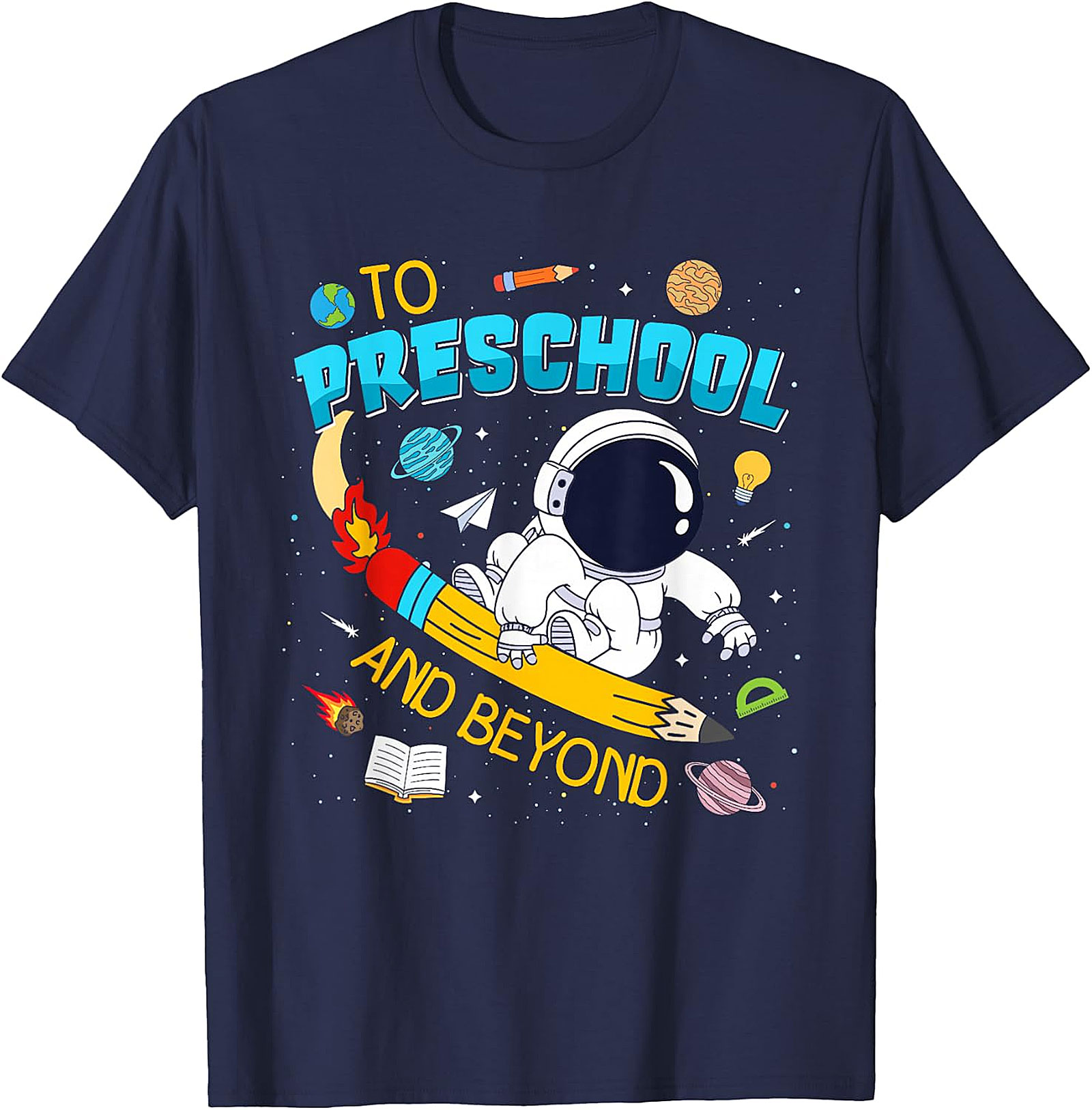 Preschool Astronaut T-Shirt | Back to School Kids Tee