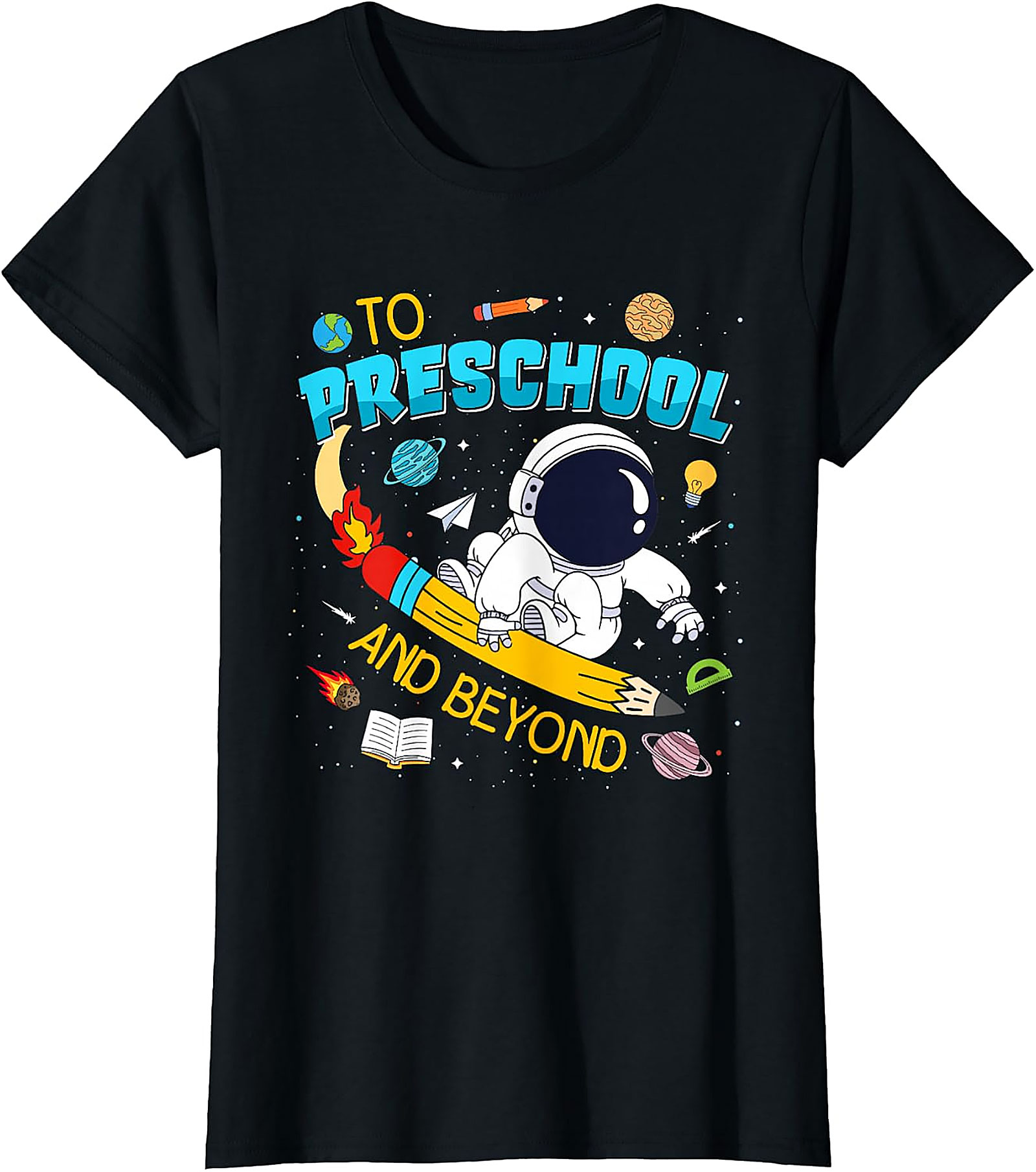 Preschool Astronaut T-Shirt | Back to School Kids Tee
