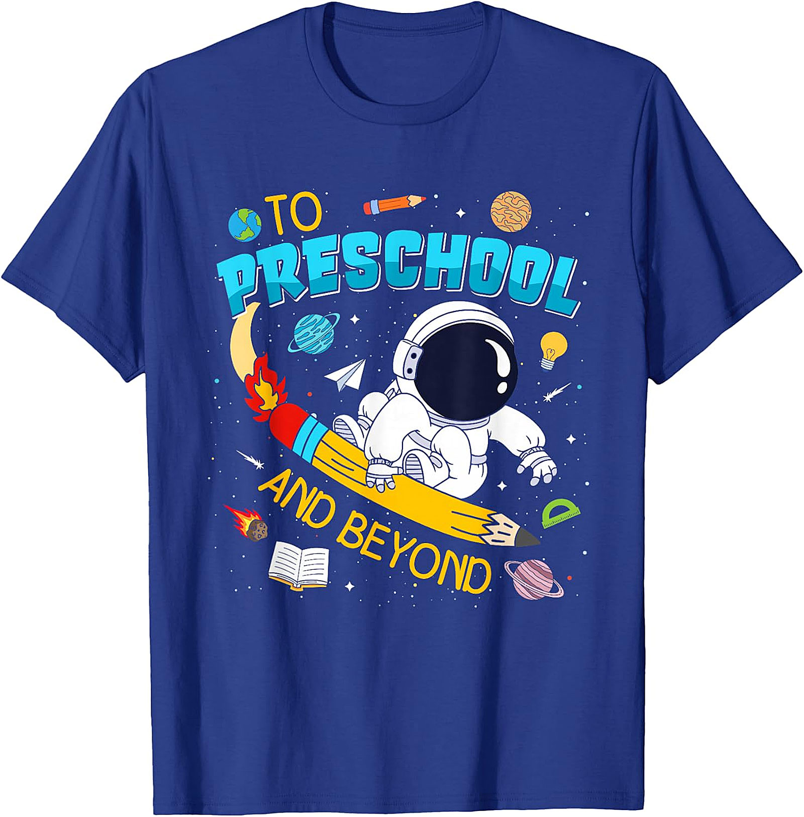 Preschool Astronaut T-Shirt | Back to School Kids Tee