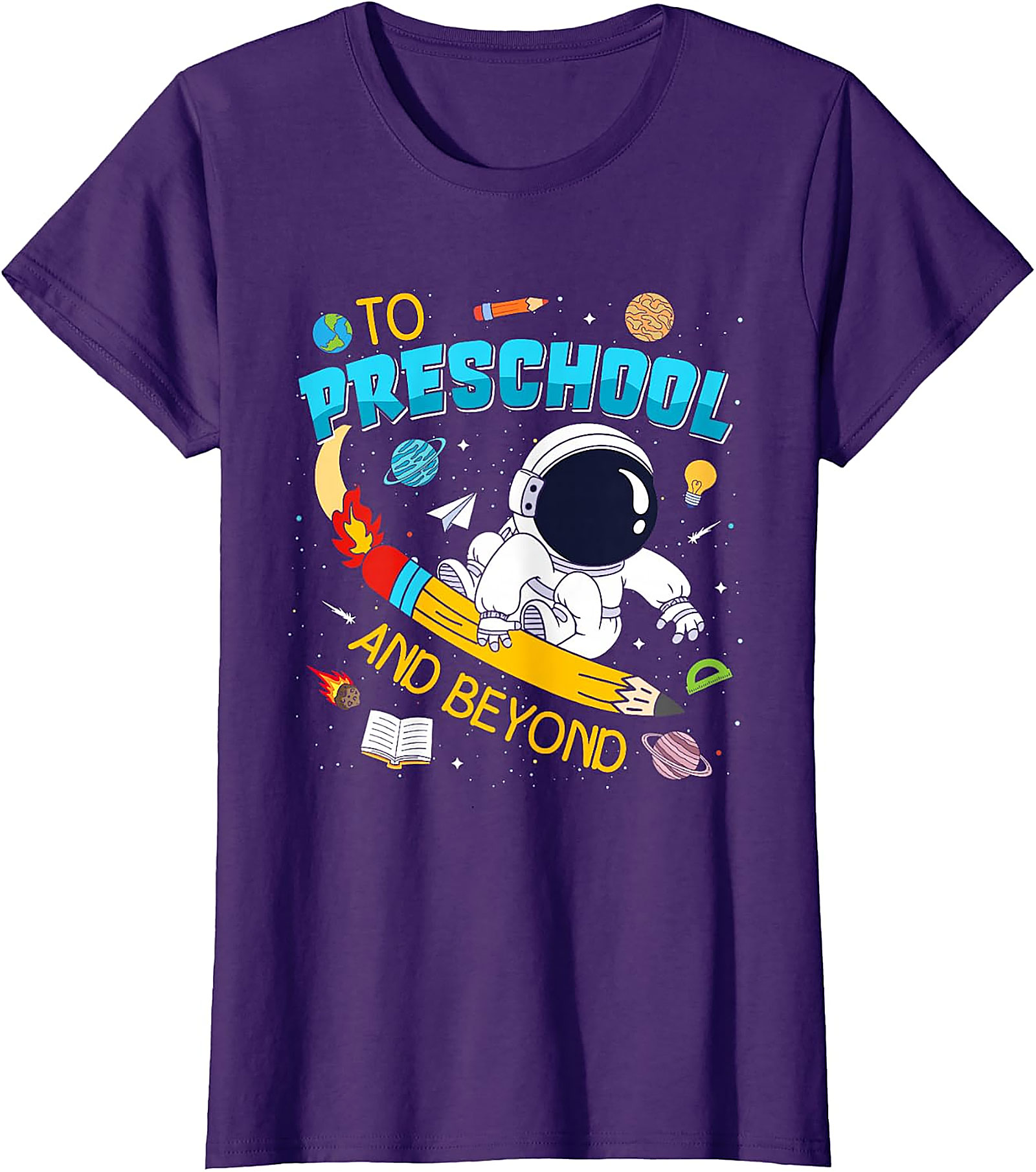 Preschool Astronaut T-Shirt | Back to School Kids Tee